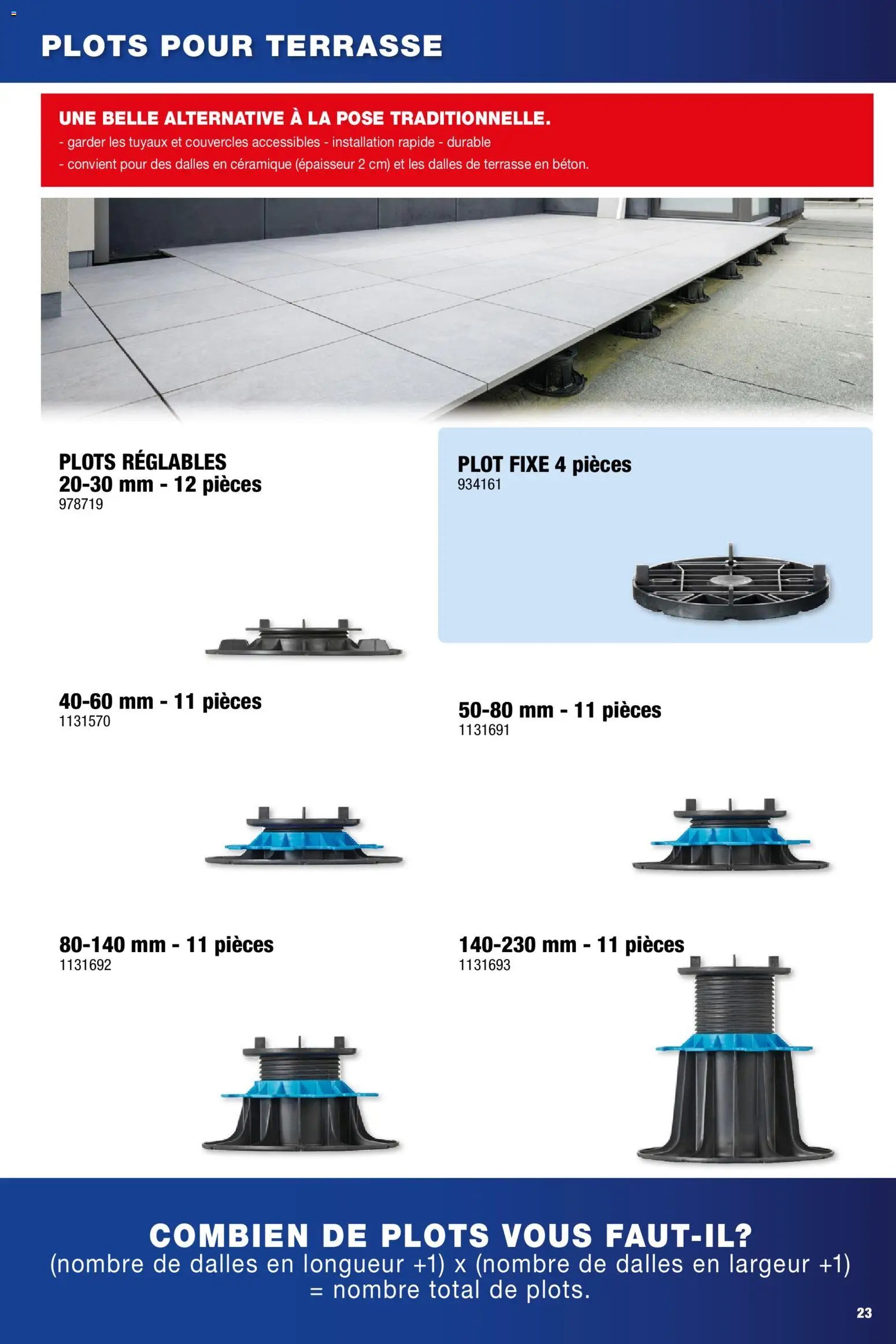 Hubo Terrasse et pavage