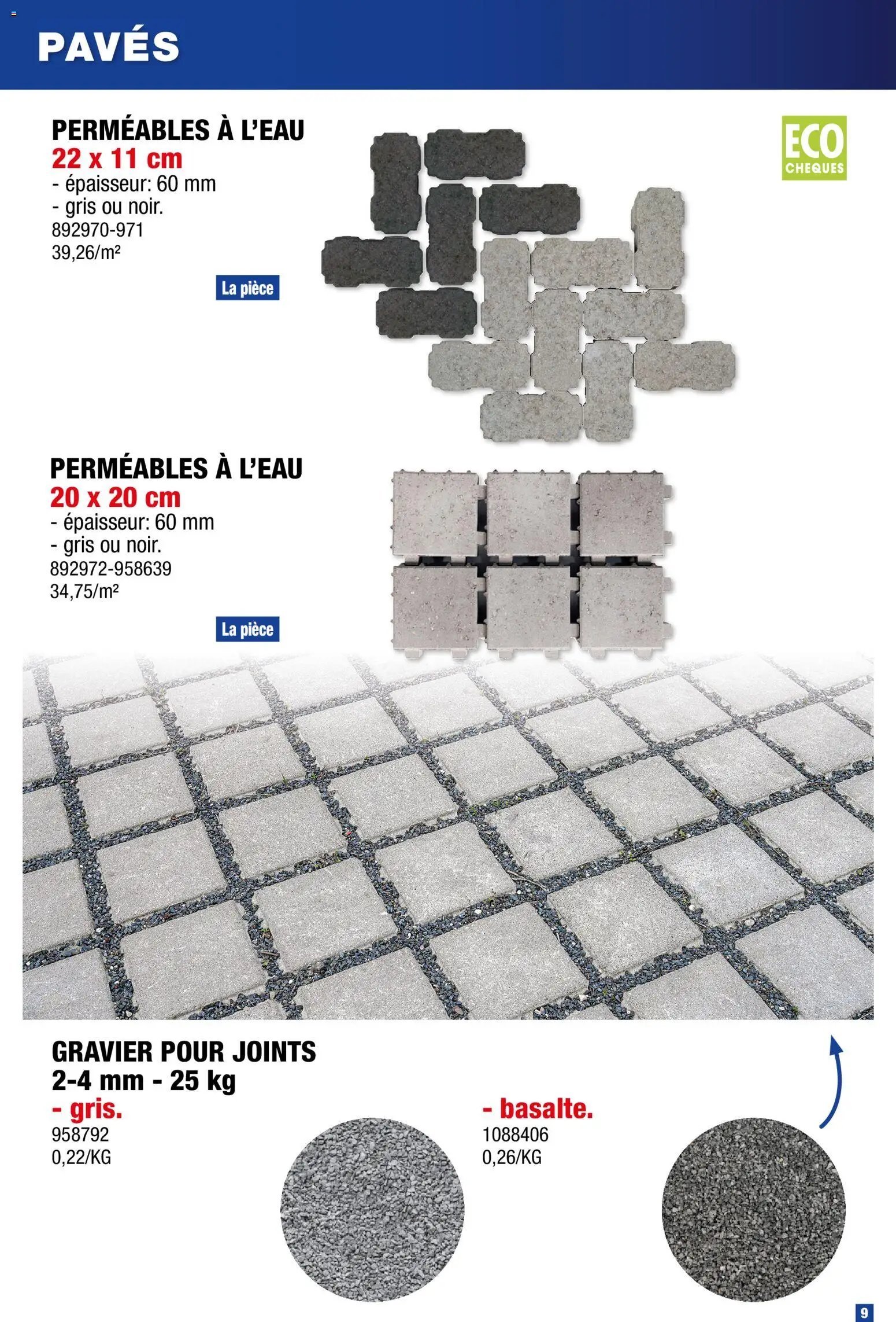 Hubo Terrasse et pavage