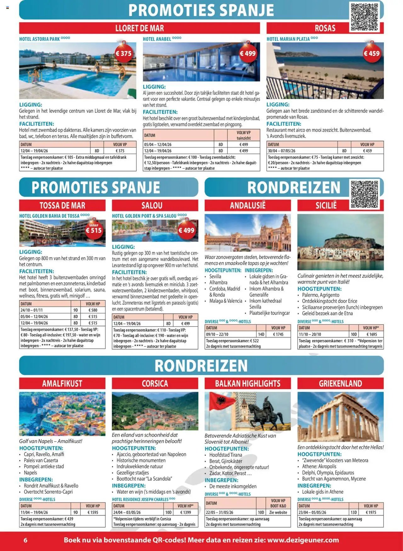 De ZigeunerNajaars- en voorjaarsbrochure 2025 - 2026