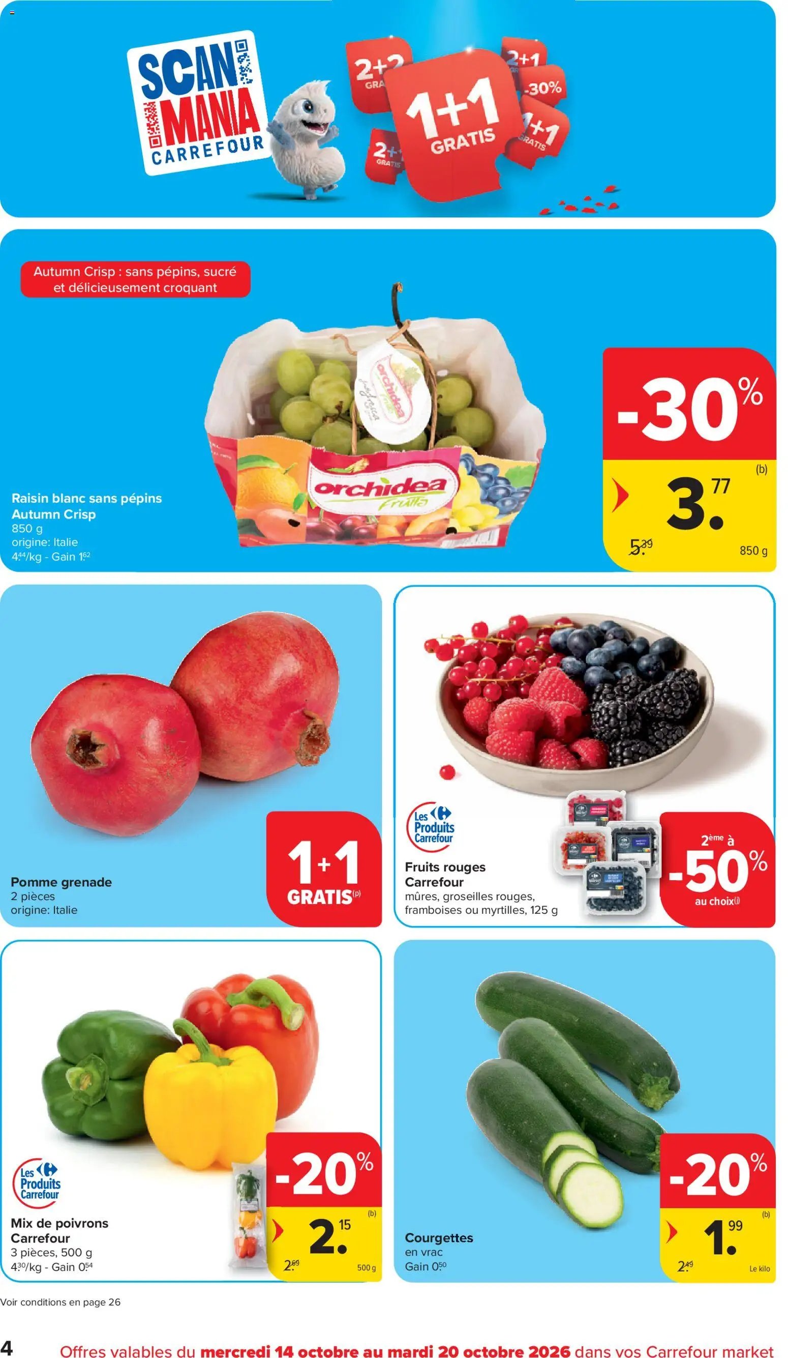 Carrefour market publicité