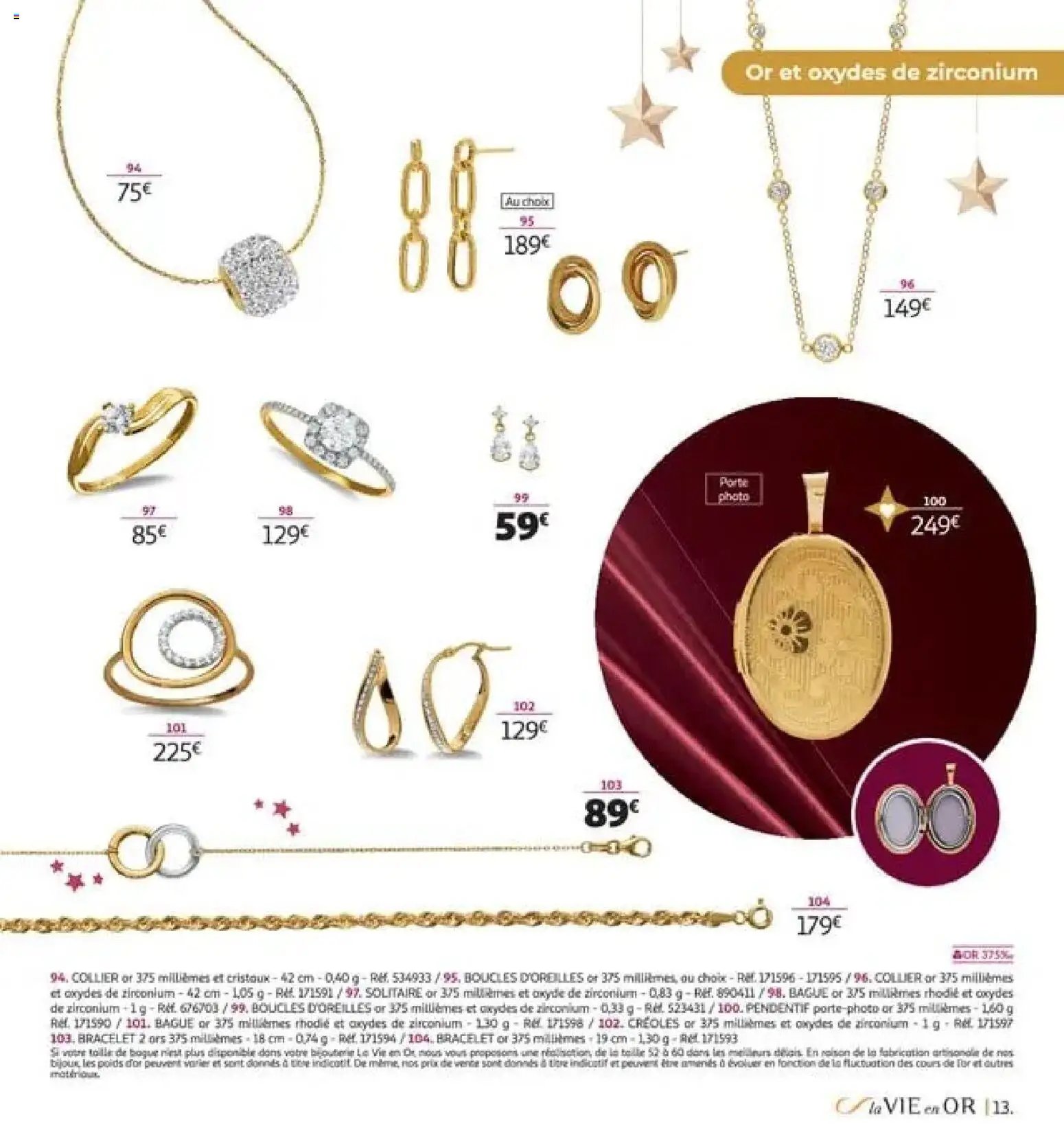 Auchan - Bijoux pour les fêtes