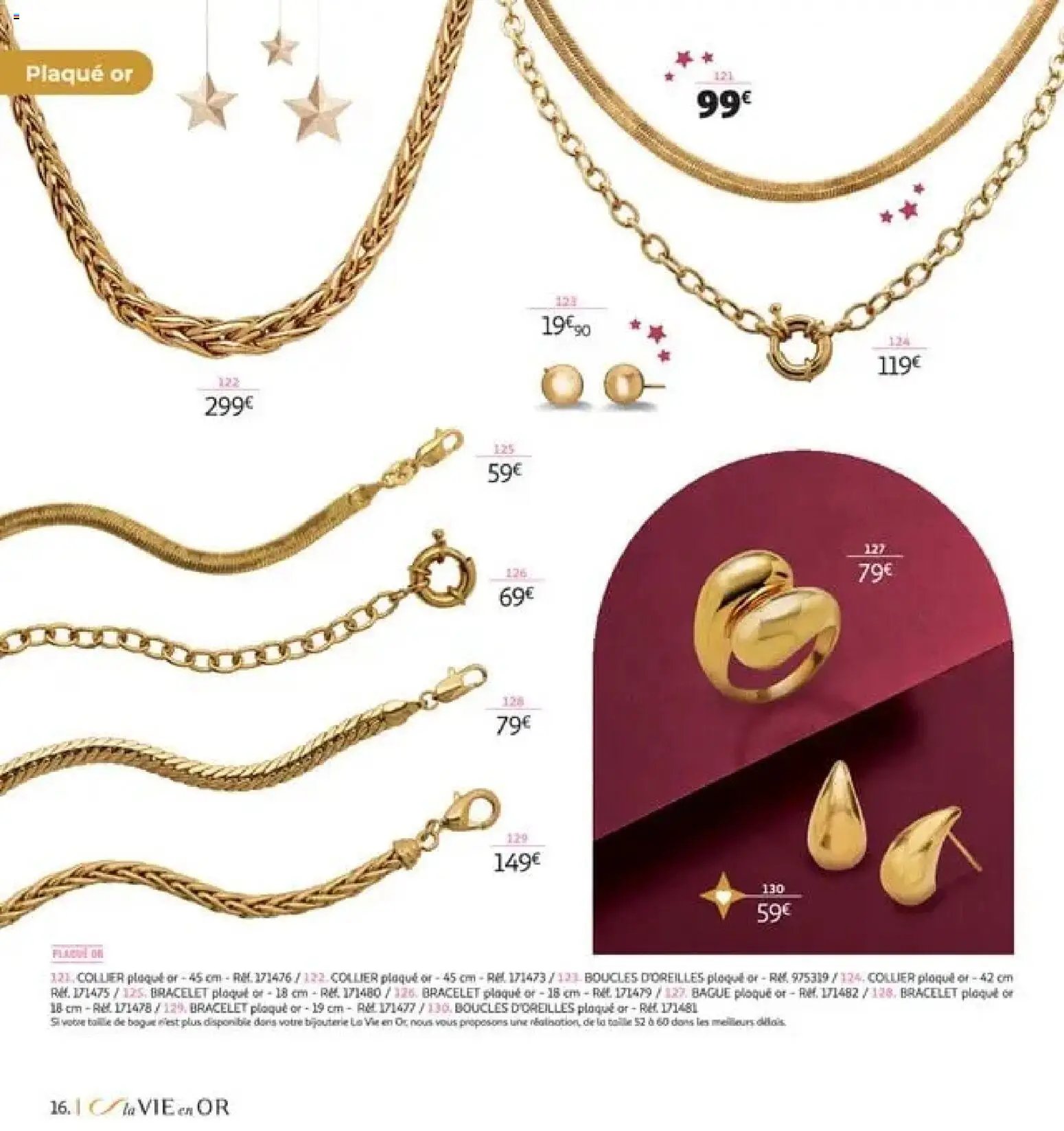 Auchan - Bijoux pour les fêtes