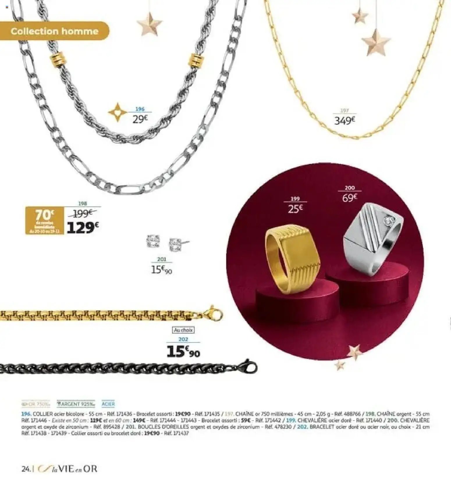 Auchan - Bijoux pour les fêtes