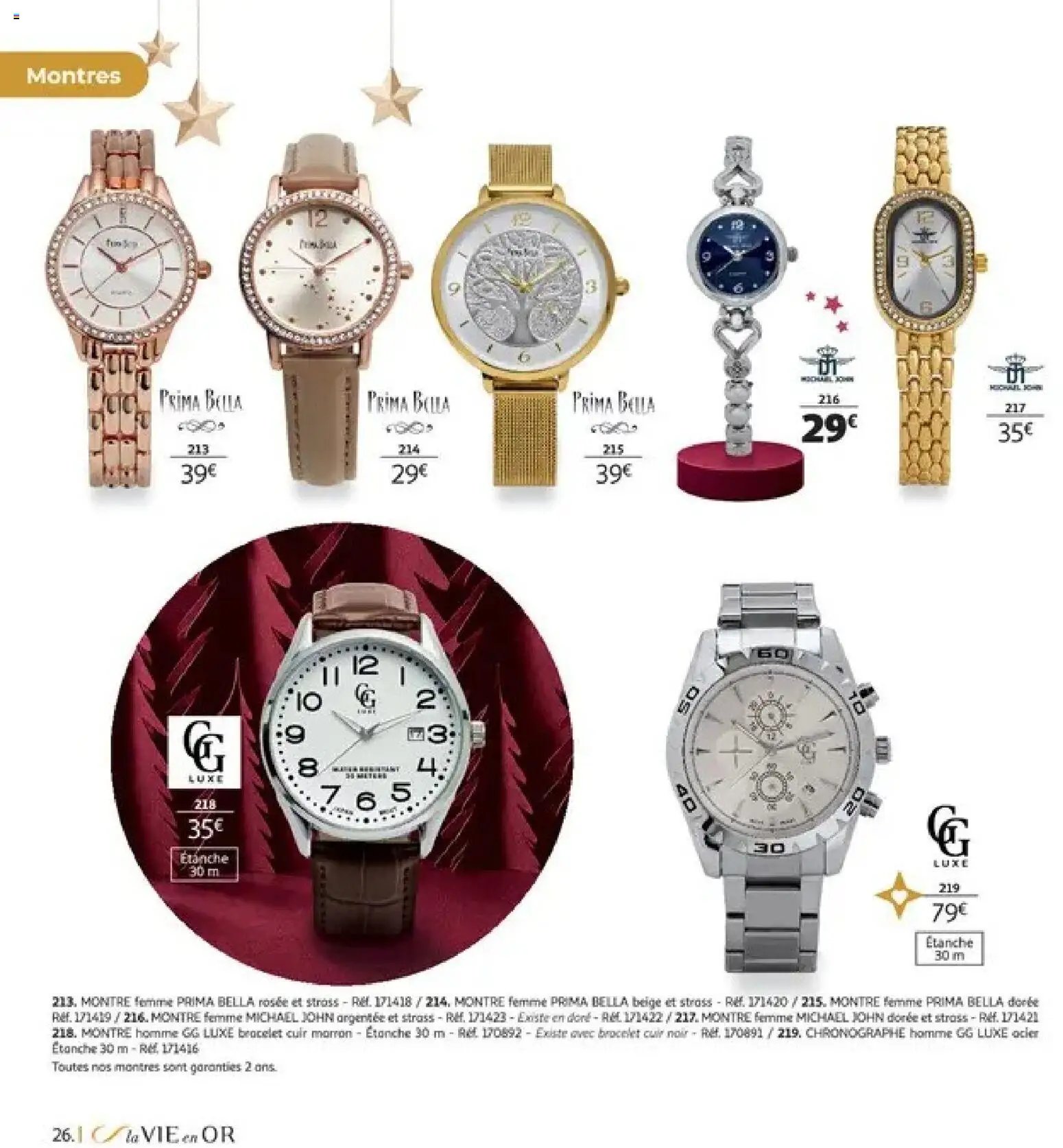 Auchan - Bijoux pour les fêtes