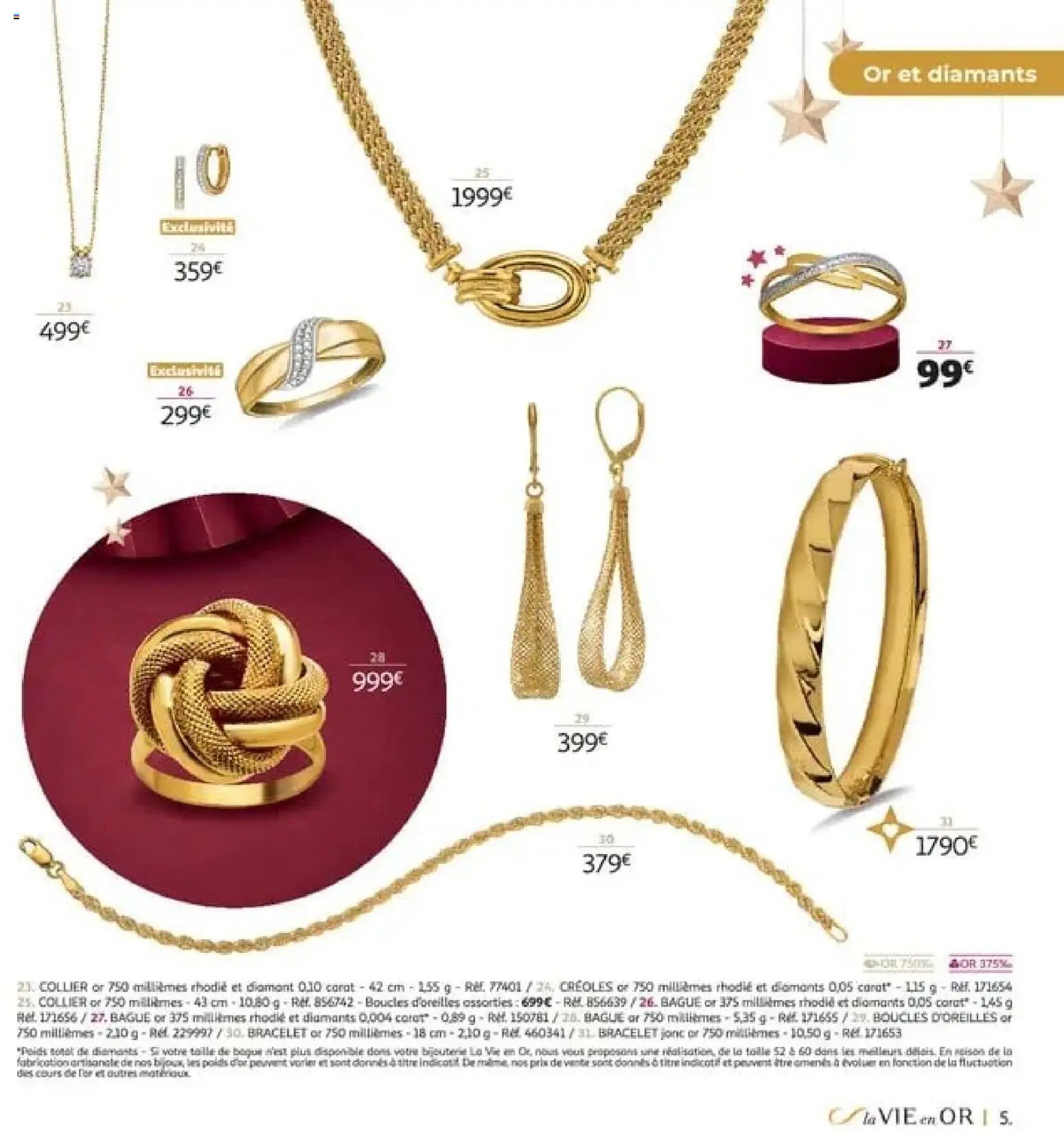 Auchan - Bijoux pour les fêtes