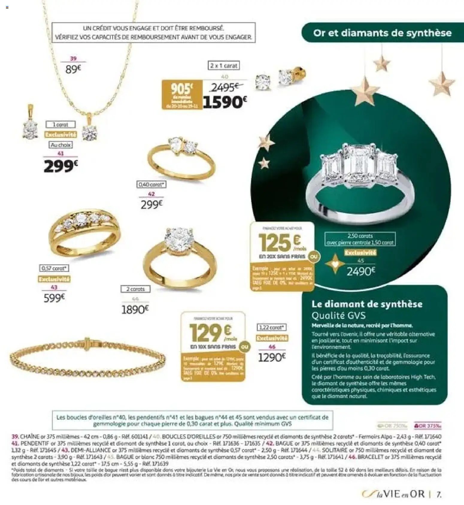 Auchan - Bijoux pour les fêtes