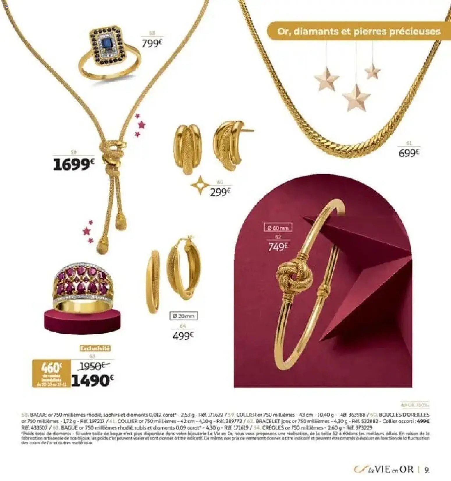 Auchan - Bijoux pour les fêtes