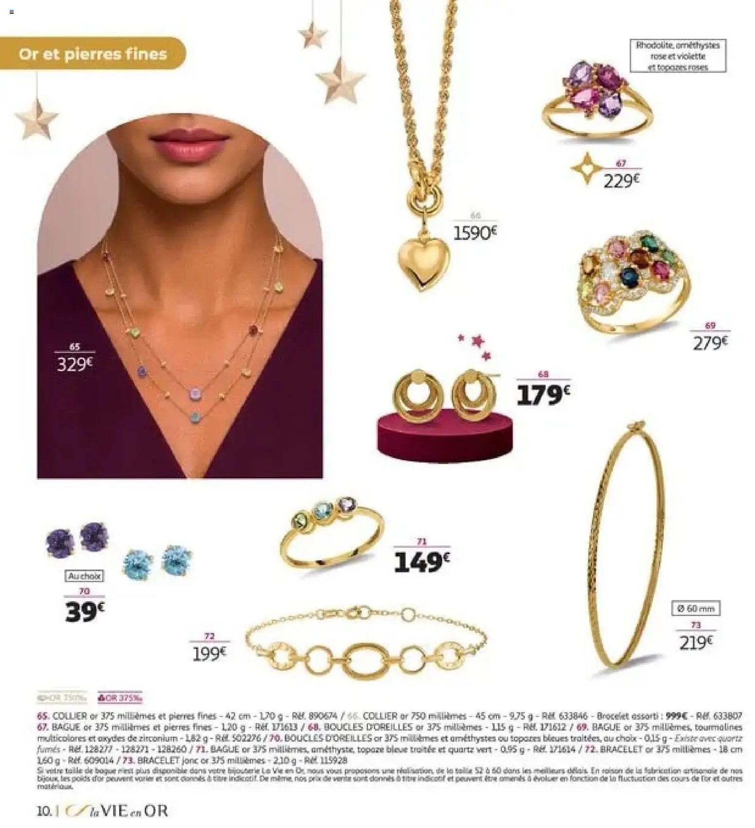 Auchan - Bijoux pour les fêtes