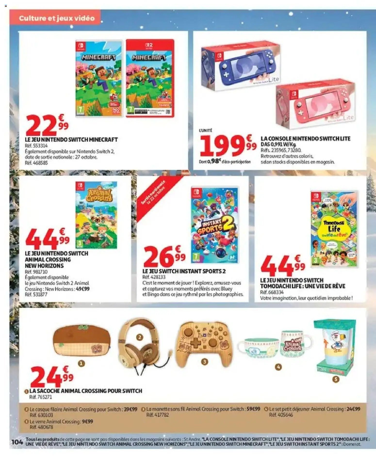 Auchan - Jouets de Noël