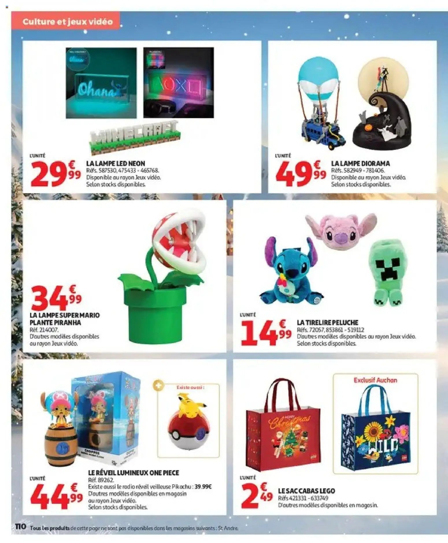Auchan - Jouets de Noël