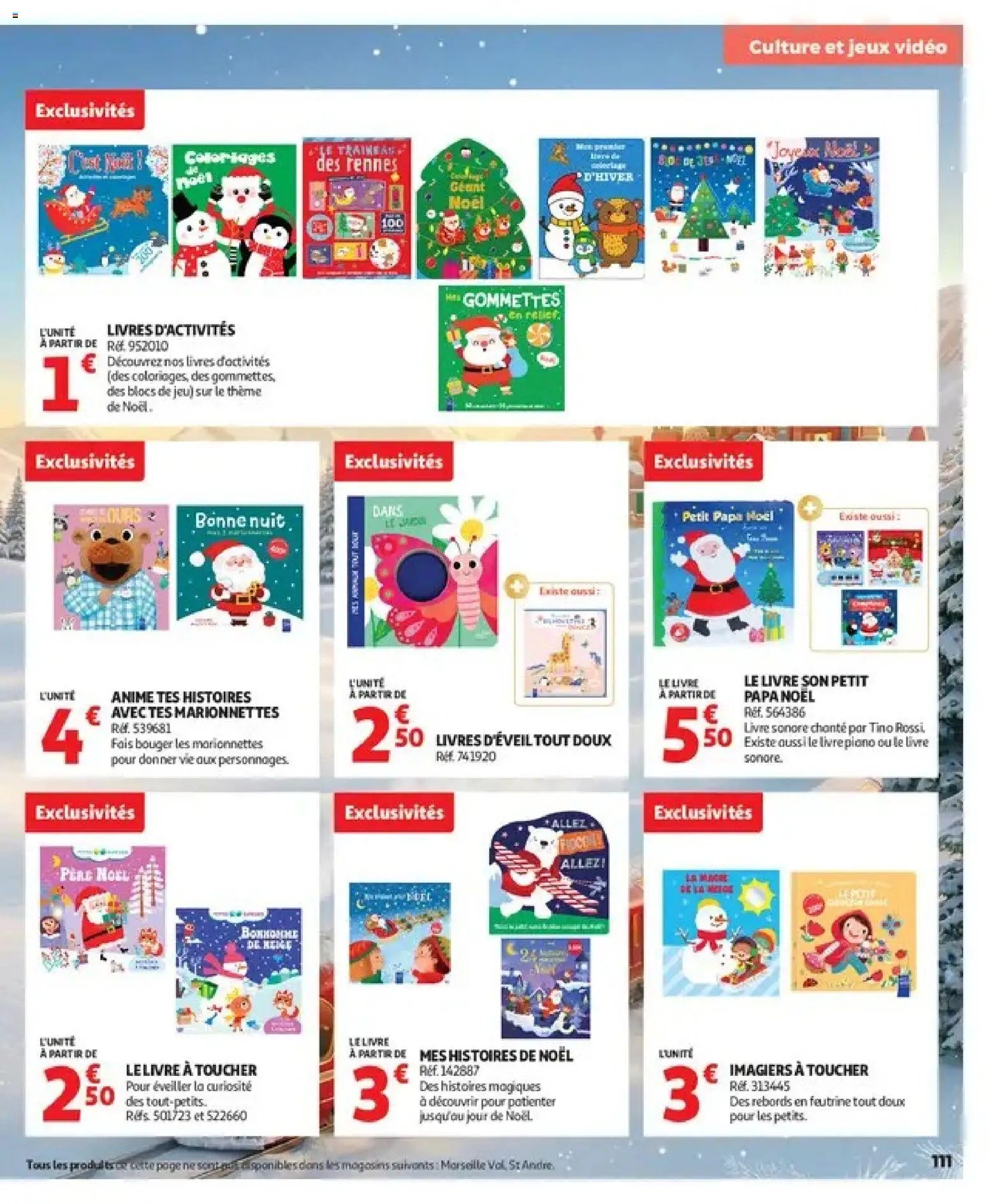 Auchan - Jouets de Noël