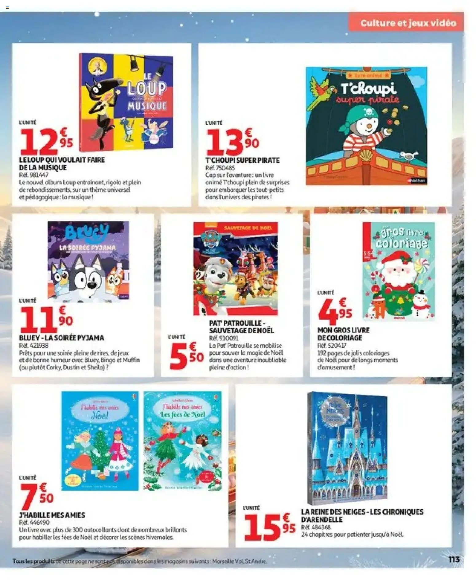 Auchan - Jouets de Noël