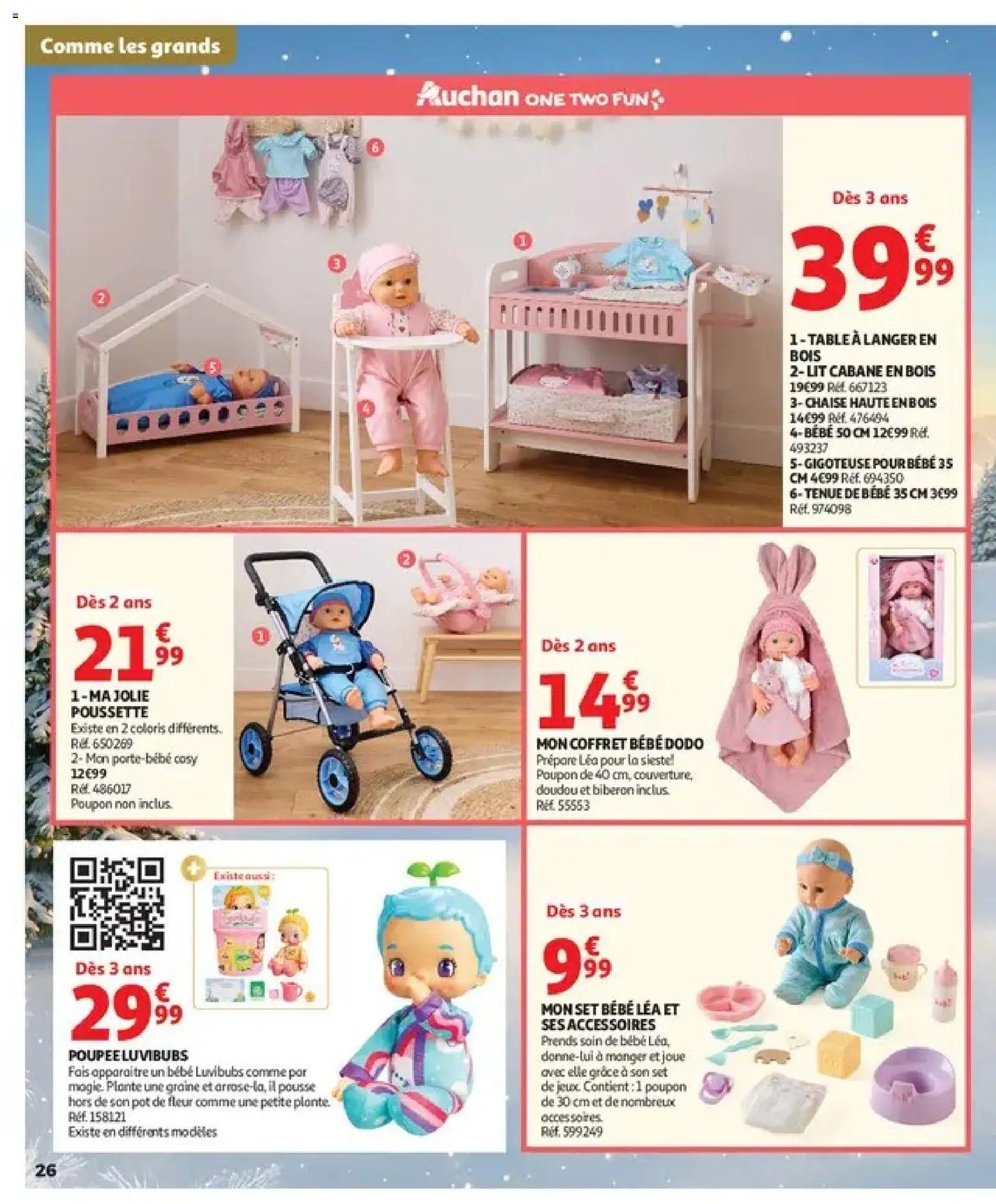 Auchan - Jouets de Noël