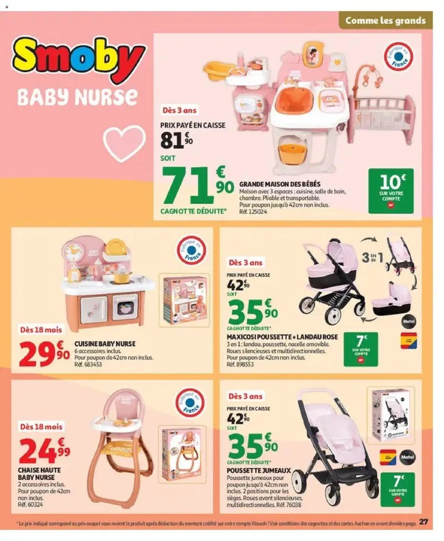 Auchan - Jouets de Noël