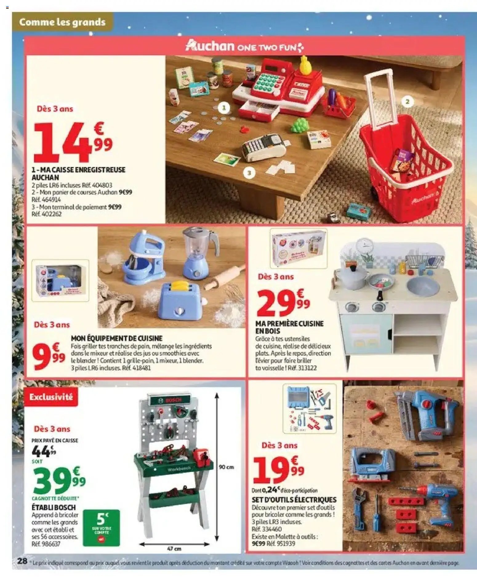 Auchan - Jouets de Noël