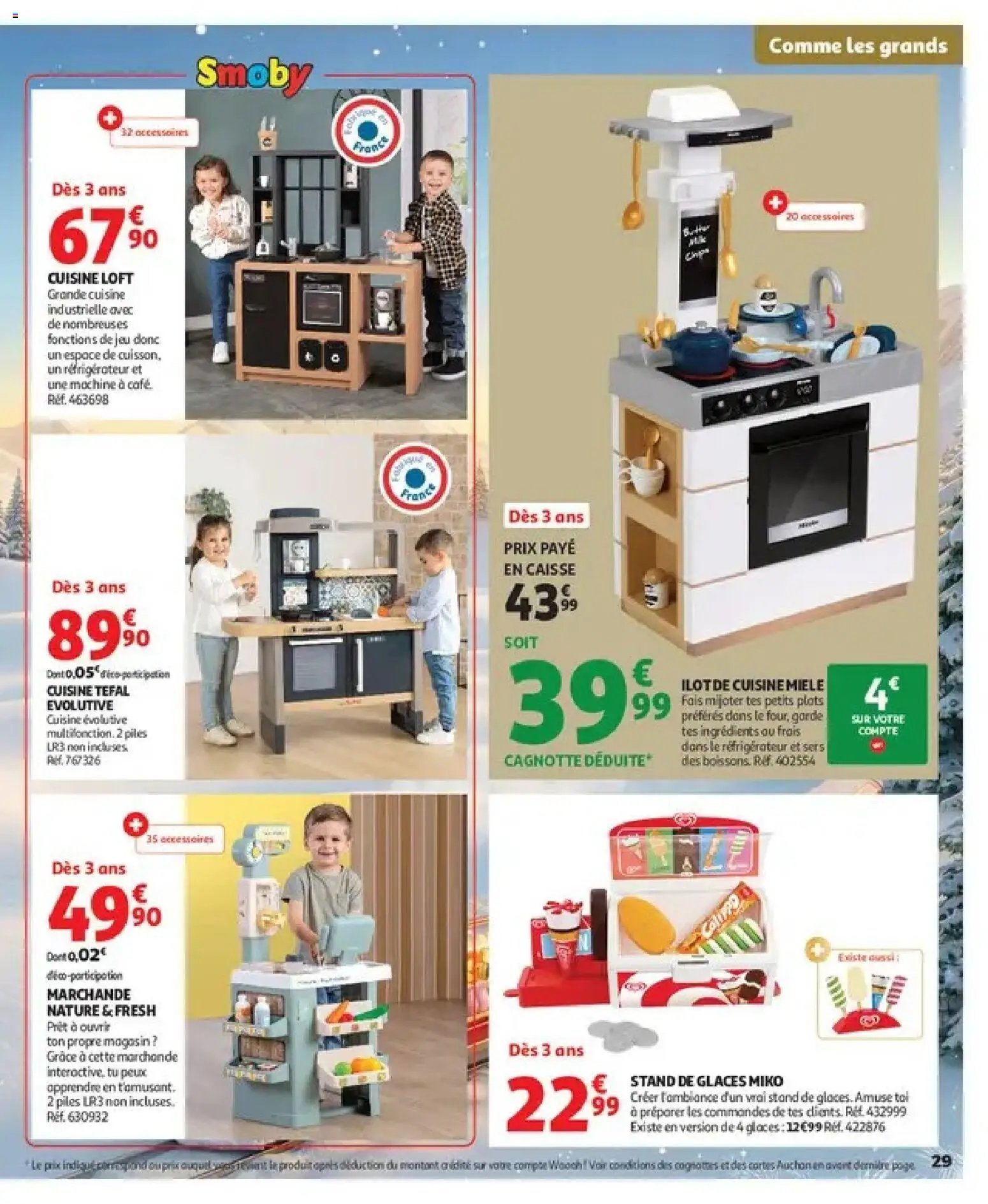 Auchan - Jouets de Noël