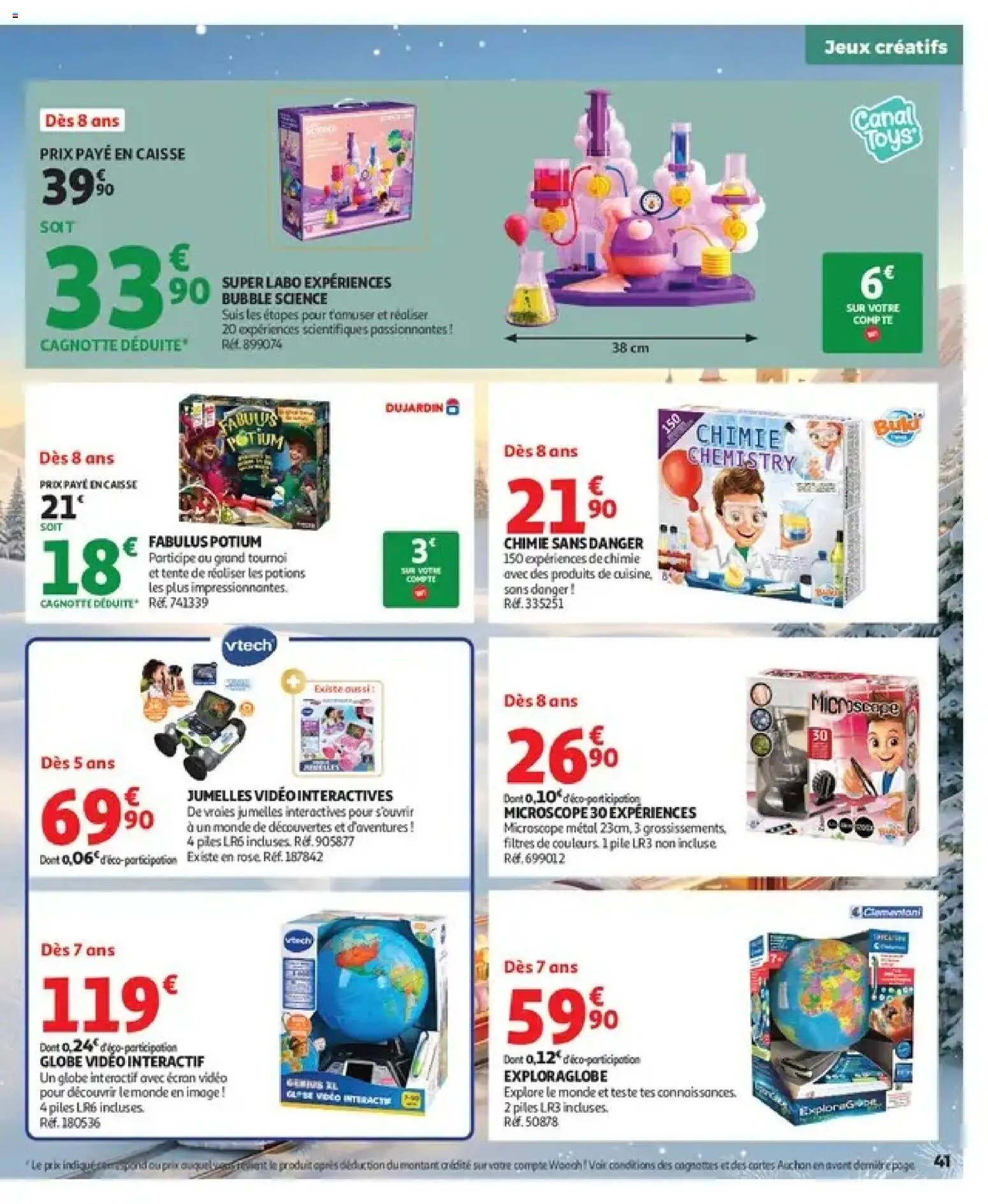 Auchan - Jouets de Noël