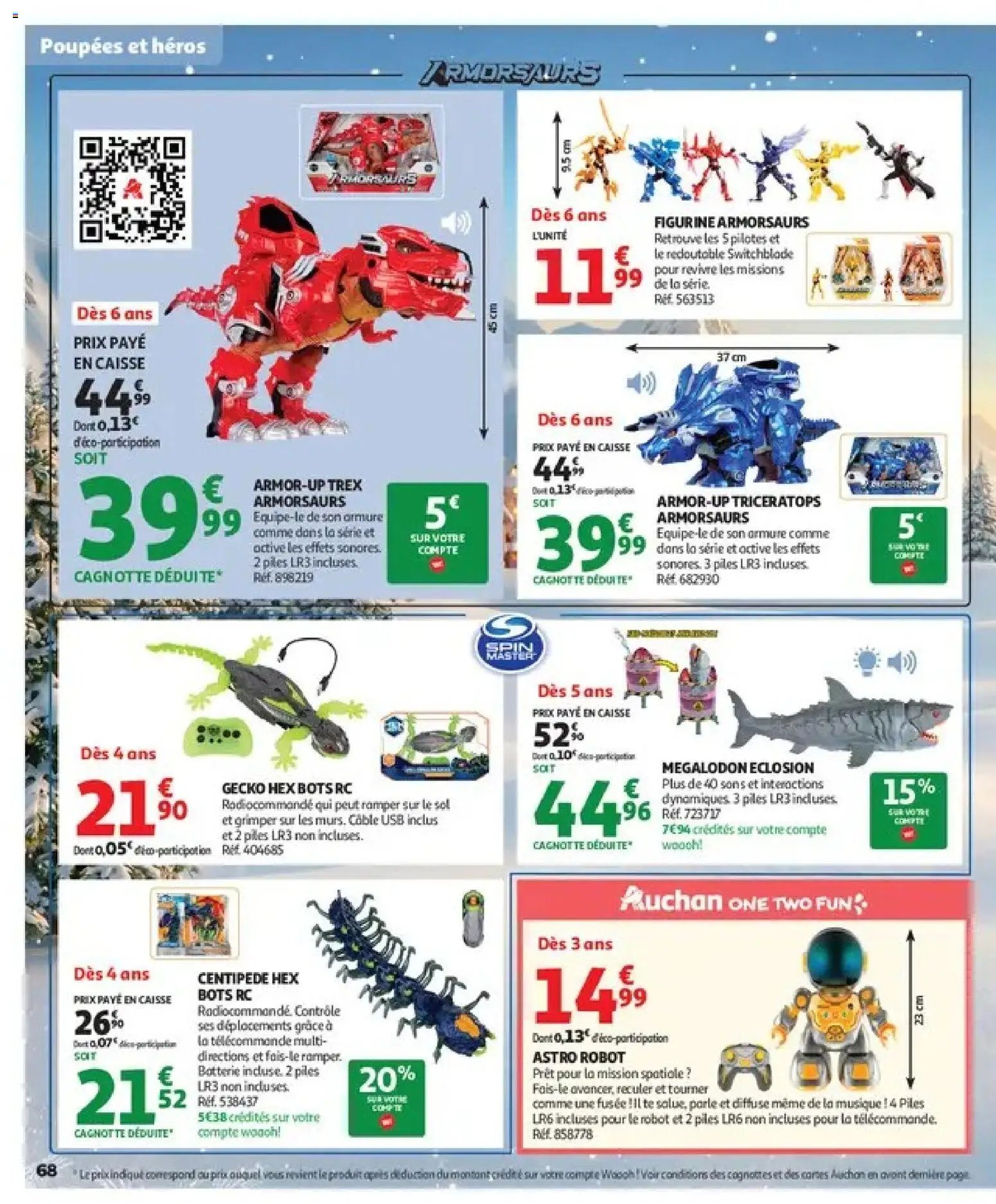 Auchan - Jouets de Noël