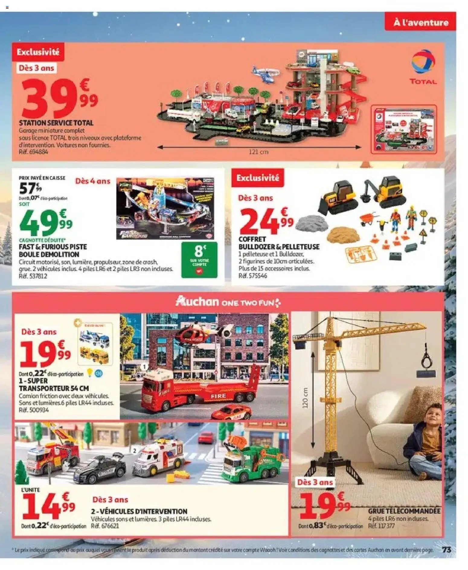 Auchan - Jouets de Noël