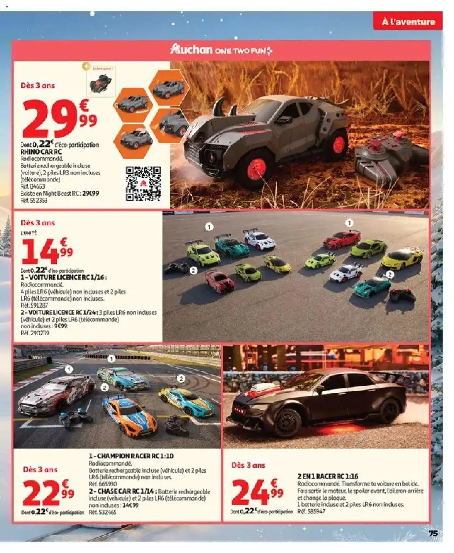 Auchan - Jouets de Noël