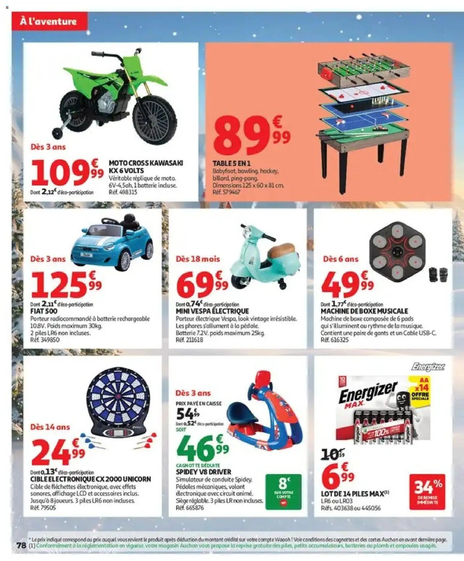 Auchan - Jouets de Noël