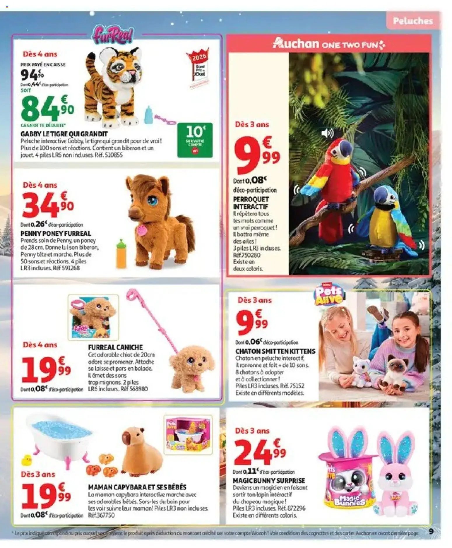 Auchan - Jouets de Noël
