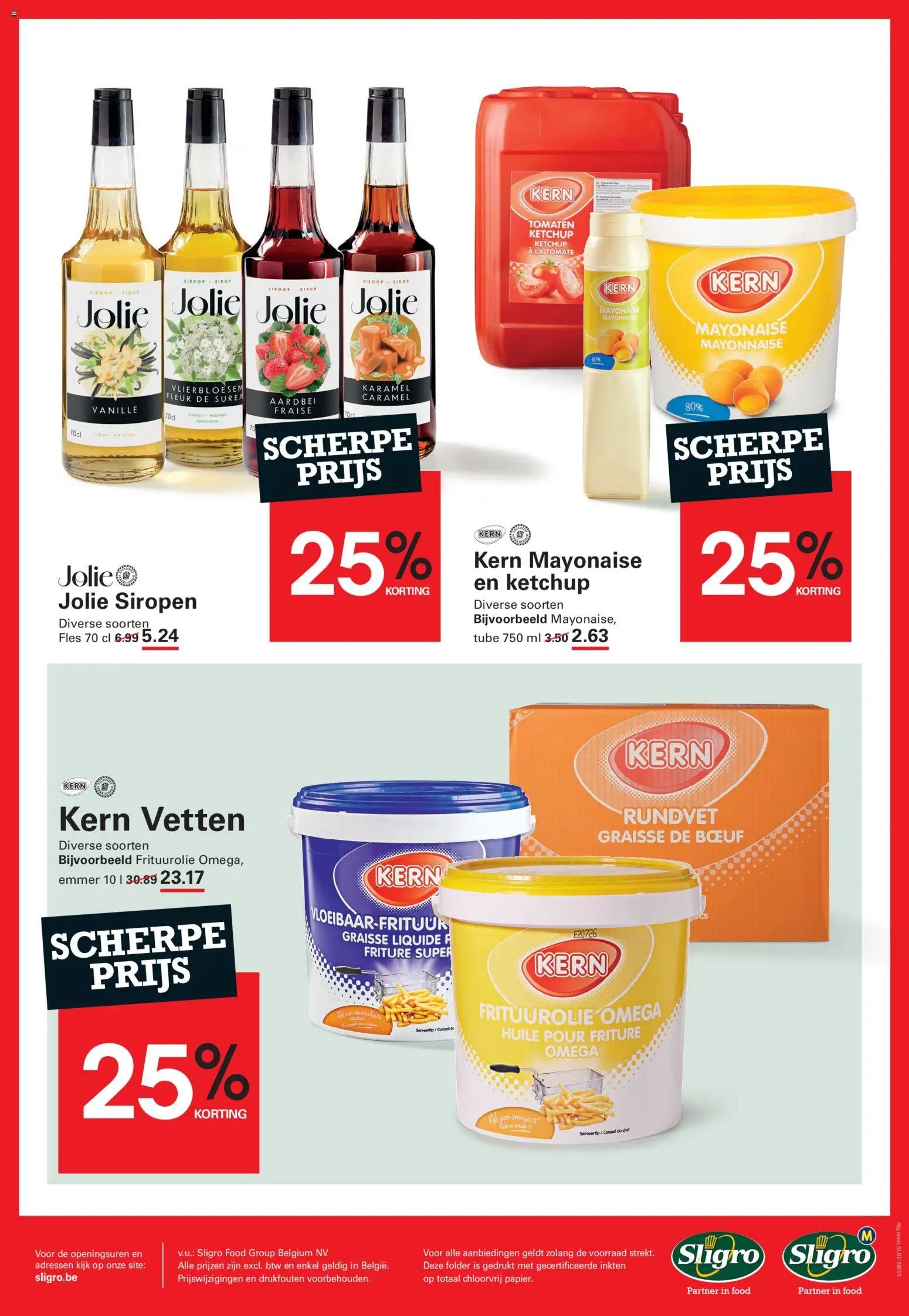 Sligro folder Big Deals