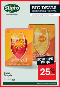 Sligro folder Big Deals