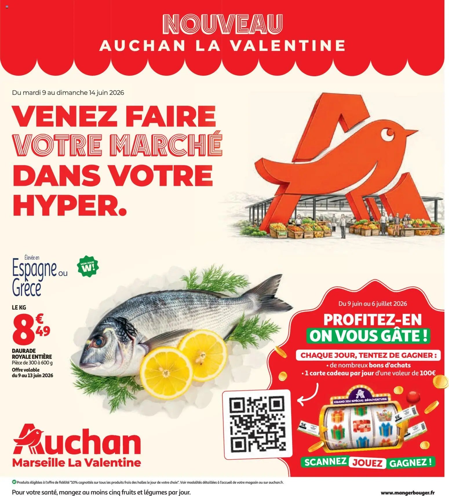 Auchan Nouveau AUCHAN LA VALENTINE