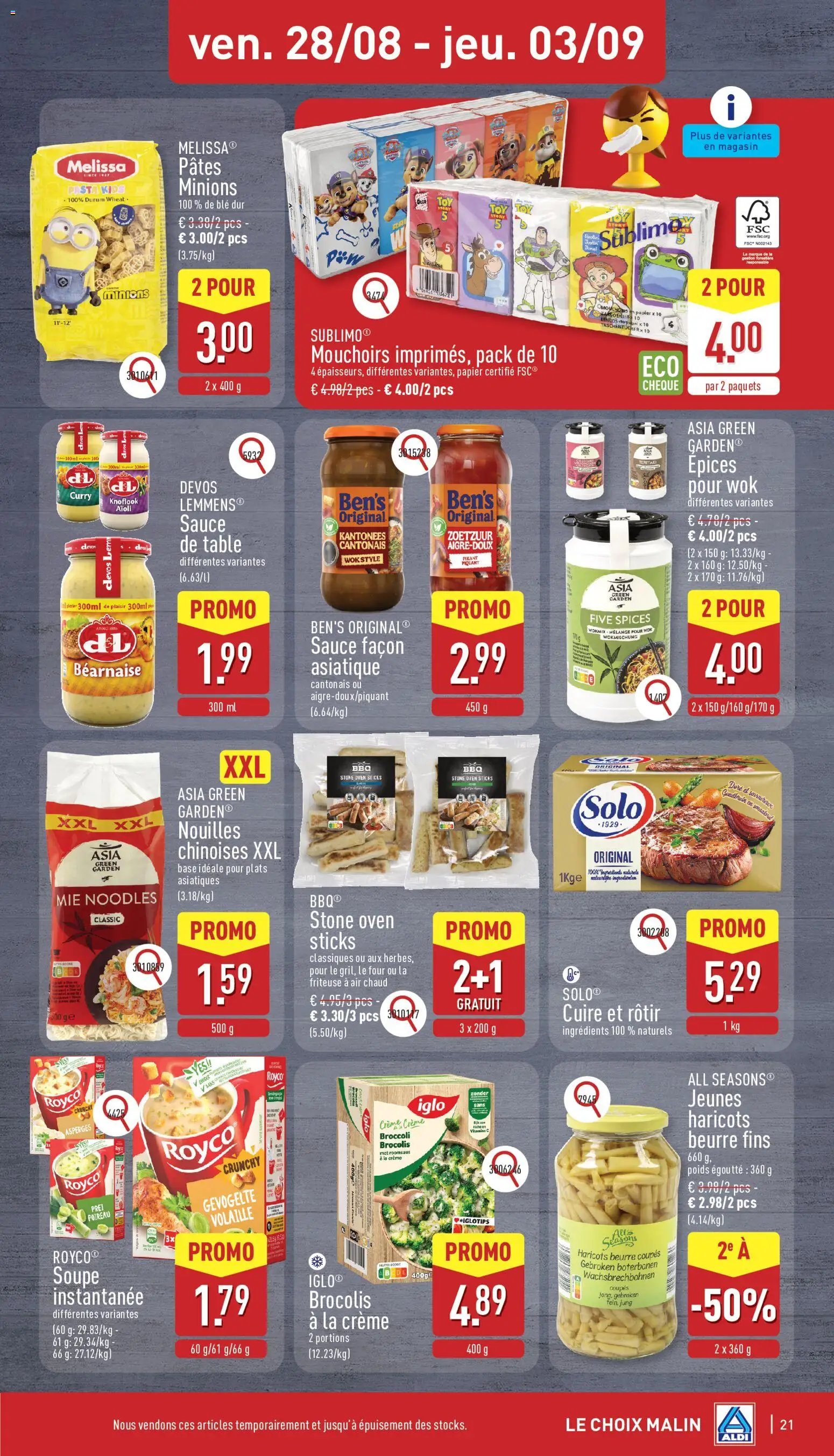 Aldi folder semaine 35