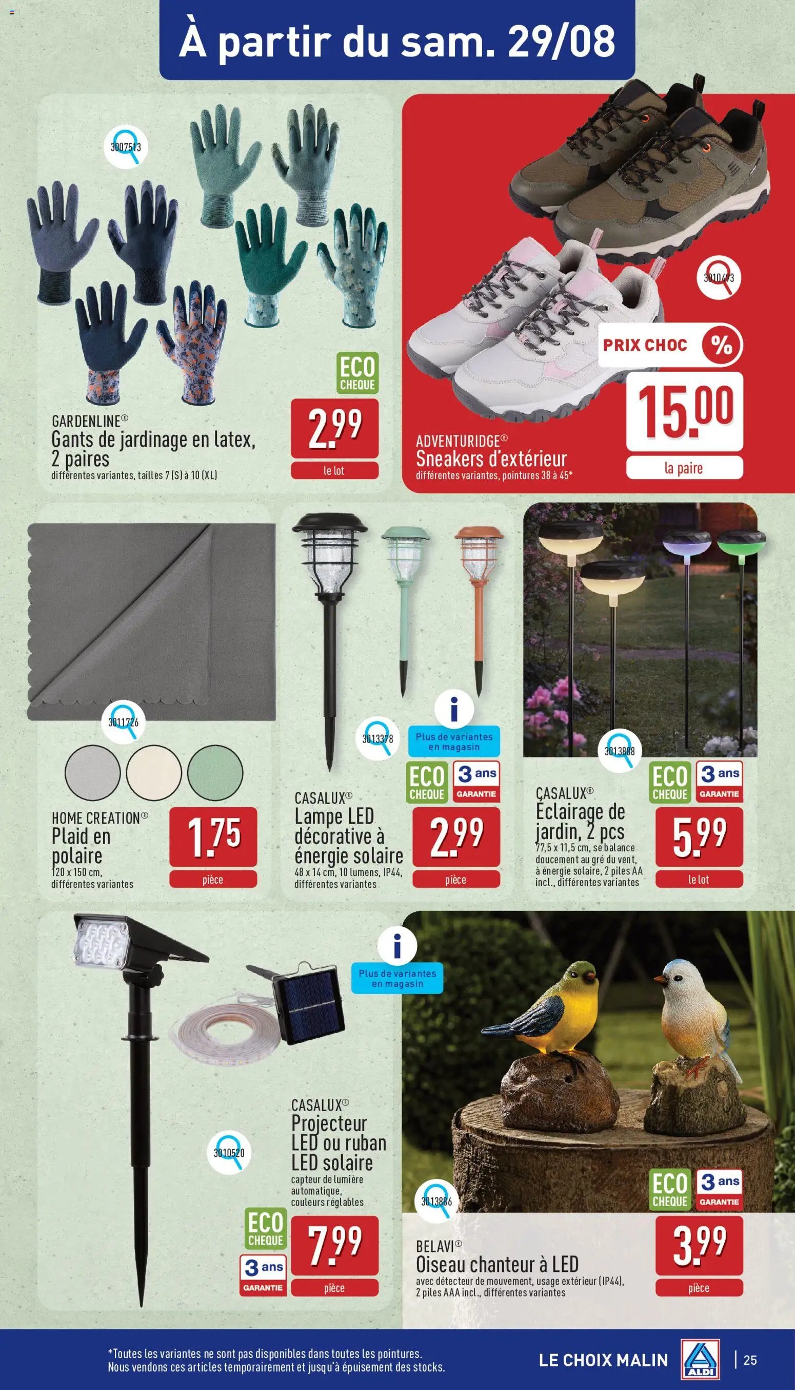 Aldi folder semaine 35