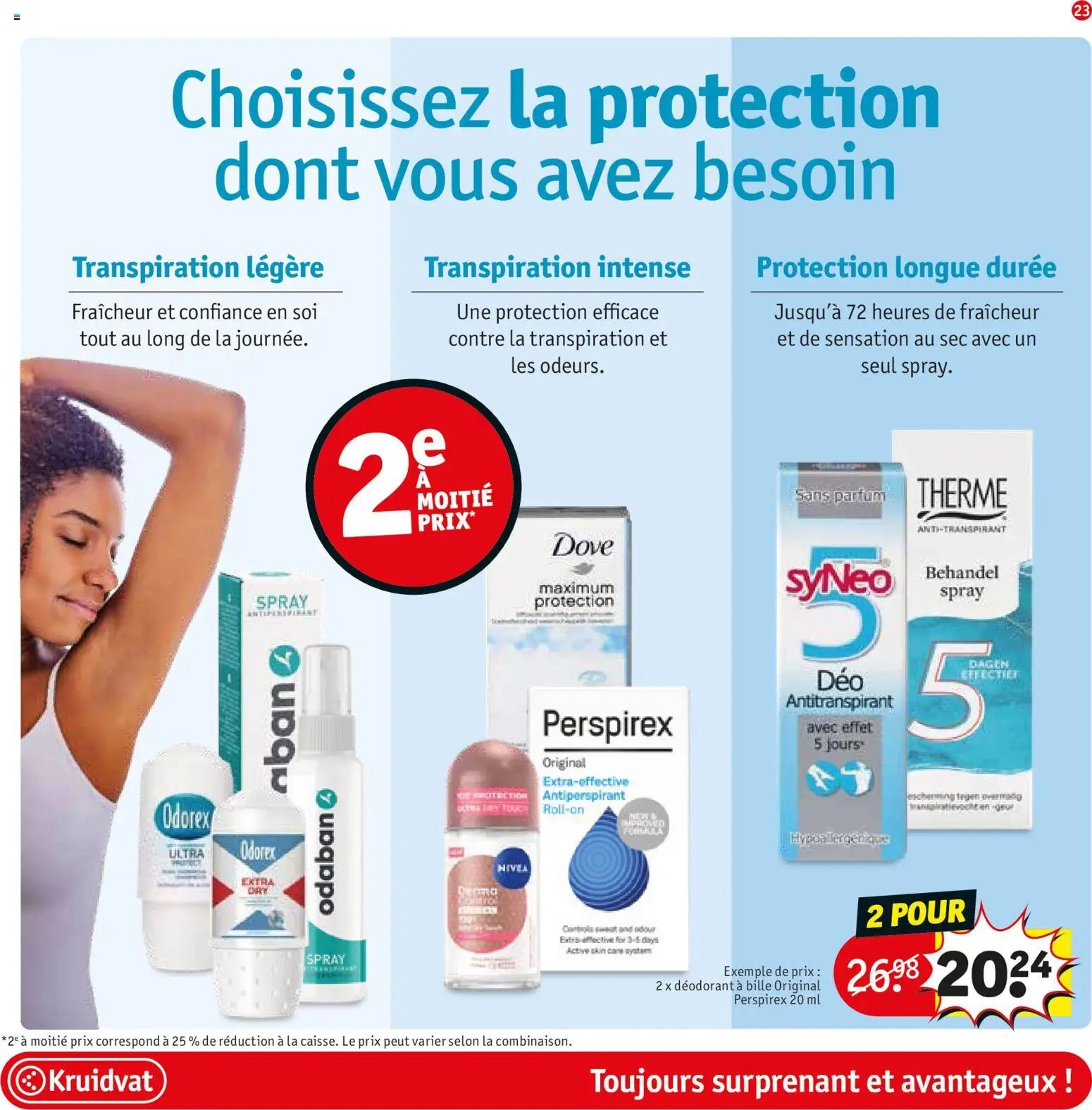 Kruidvat publicité