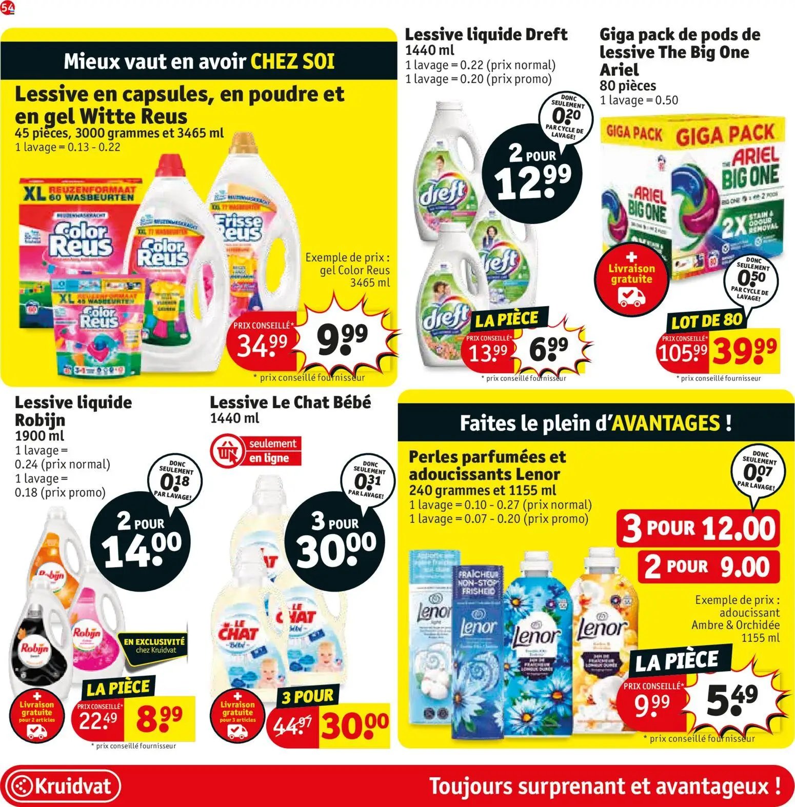 Kruidvat publicité