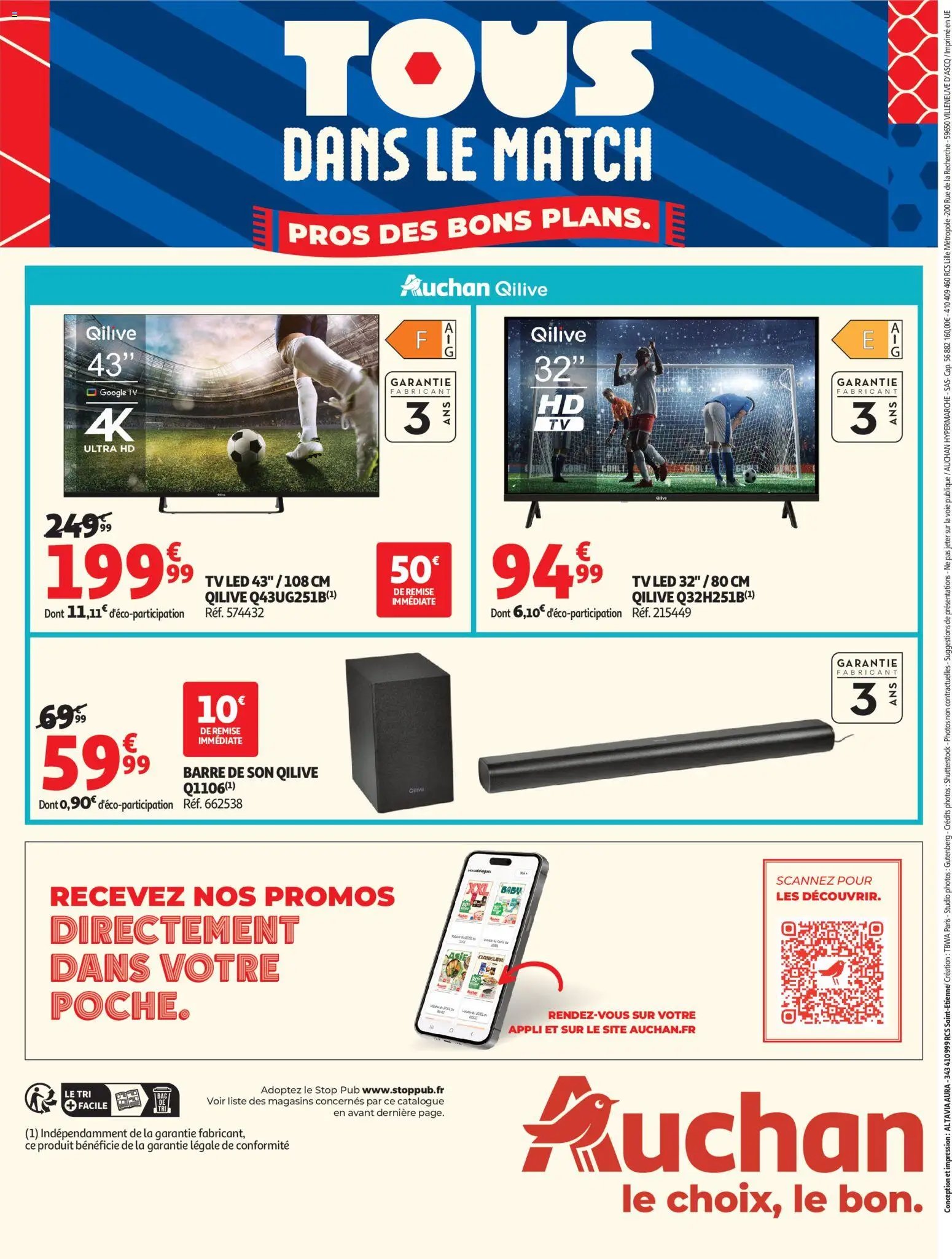 Auchan Téléviseurs & high-tech (2026-05-26 - 2026-06-14)