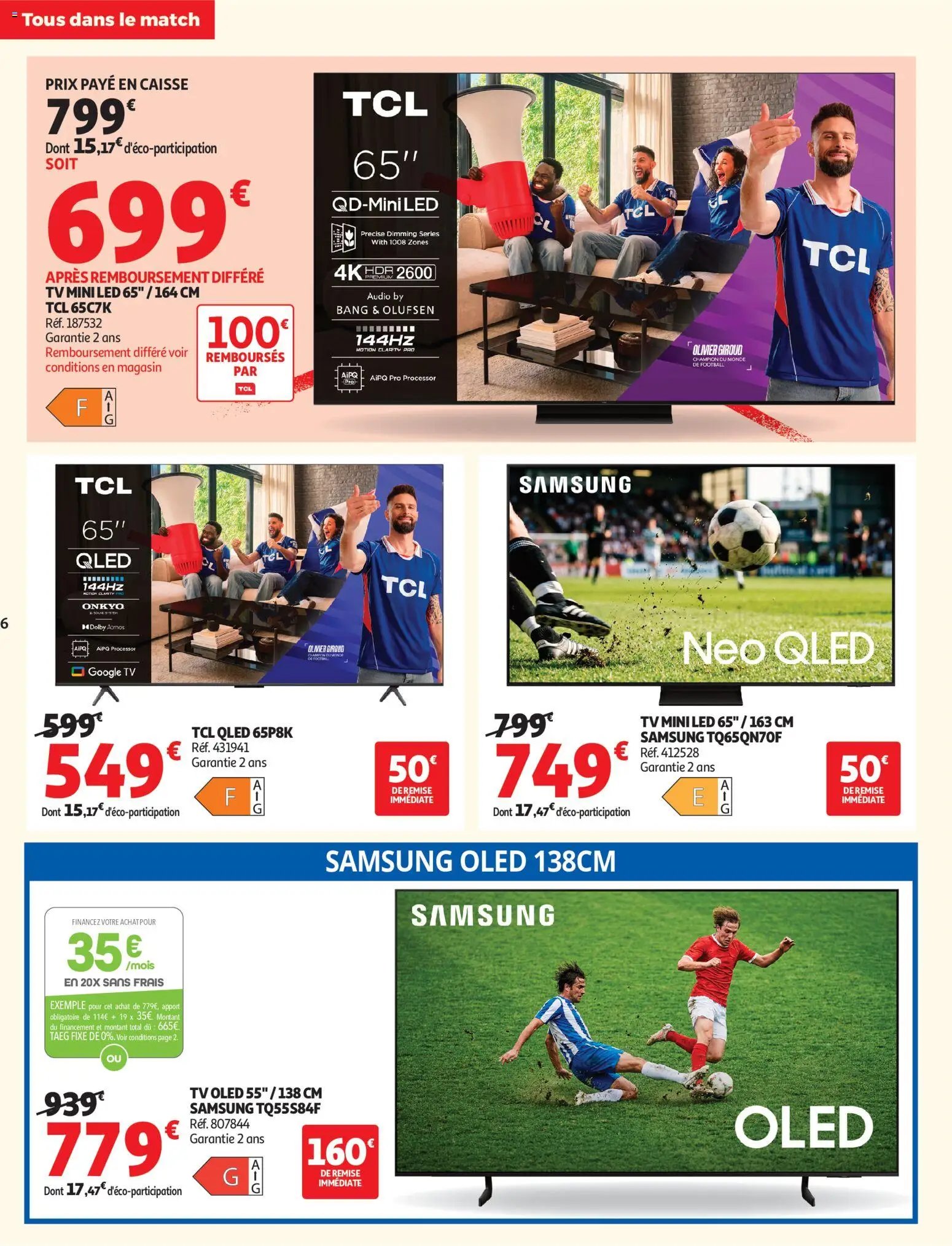 Auchan Téléviseurs & high-tech (2026-05-26 - 2026-06-14)