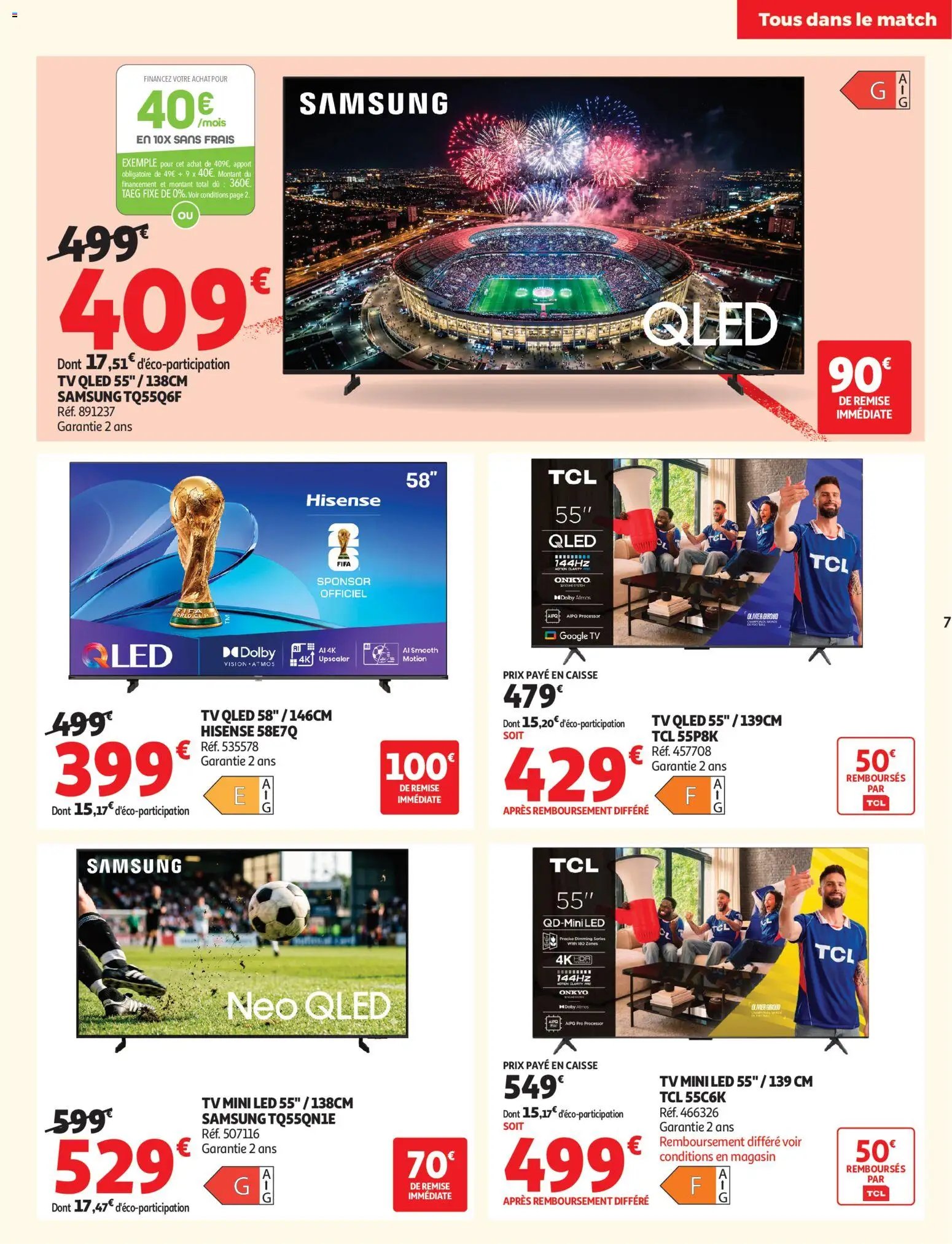 Auchan Téléviseurs & high-tech (2026-05-26 - 2026-06-14)