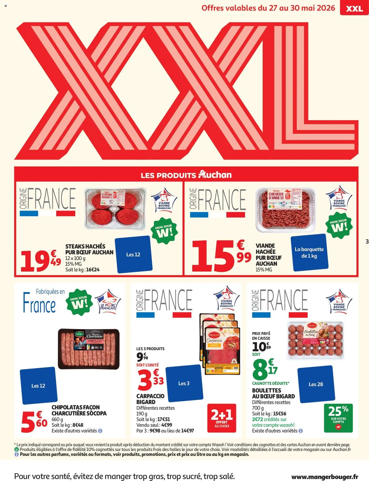 Auchan Promos XXL halles hypers (2026-05-27 - 2026-06-07)