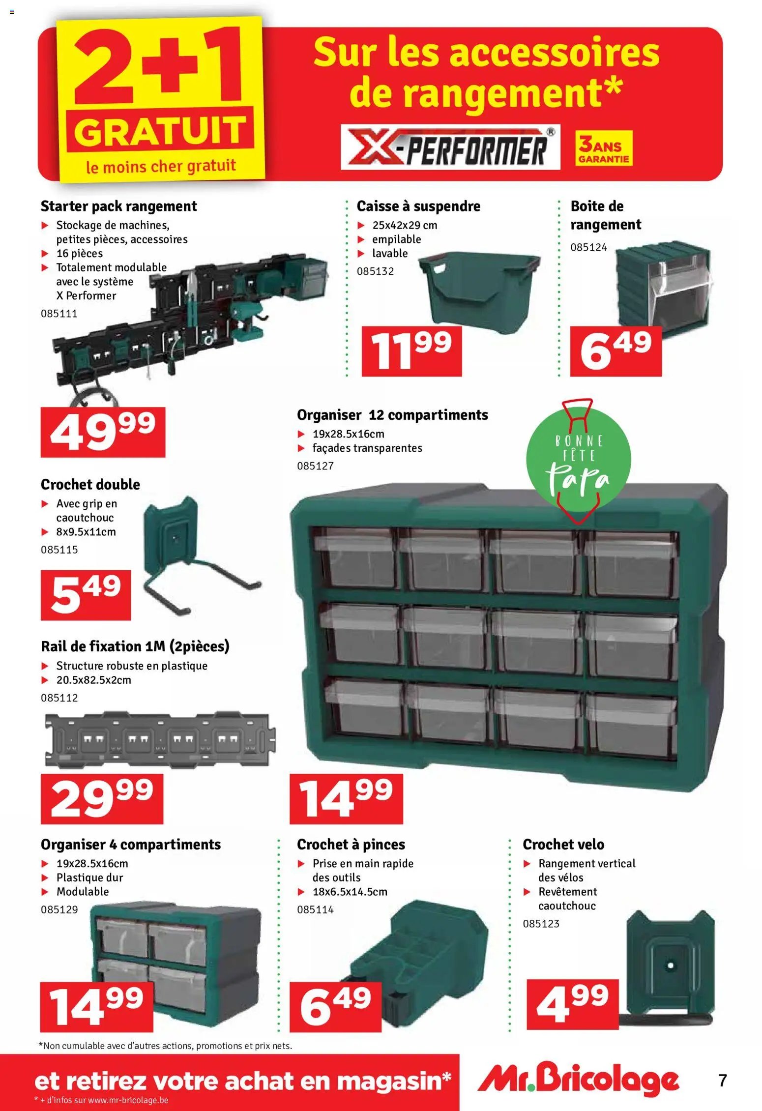 Mr Bricolage folder / publicité