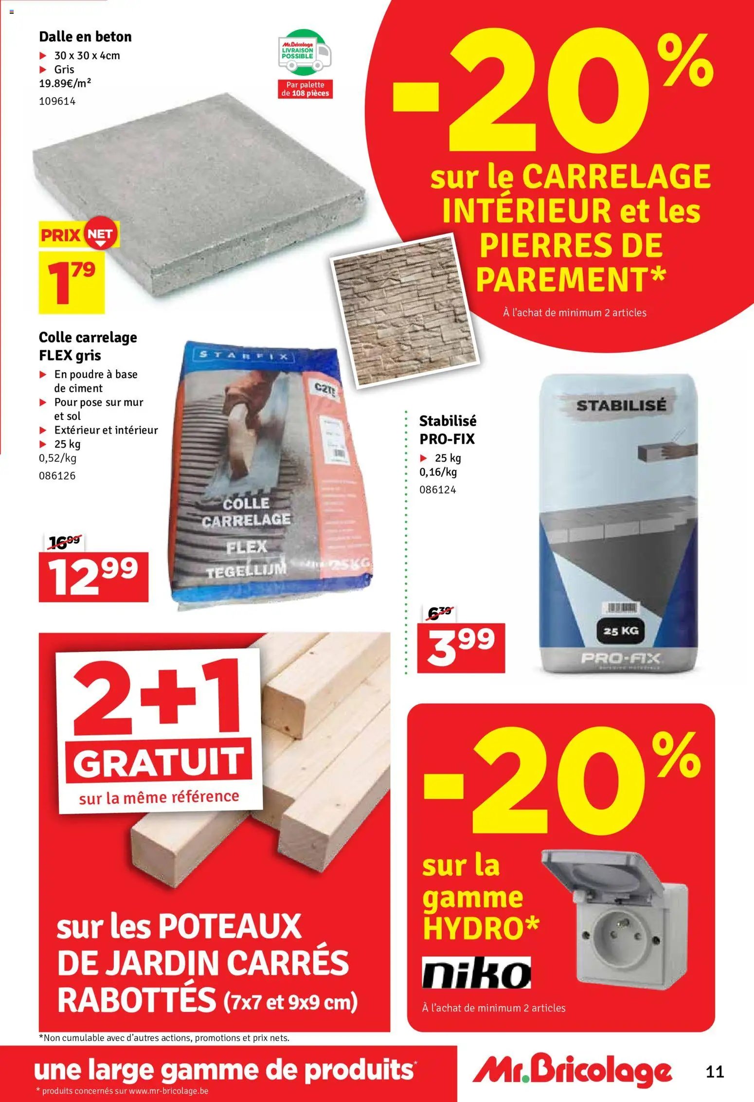 Mr Bricolage folder / publicité