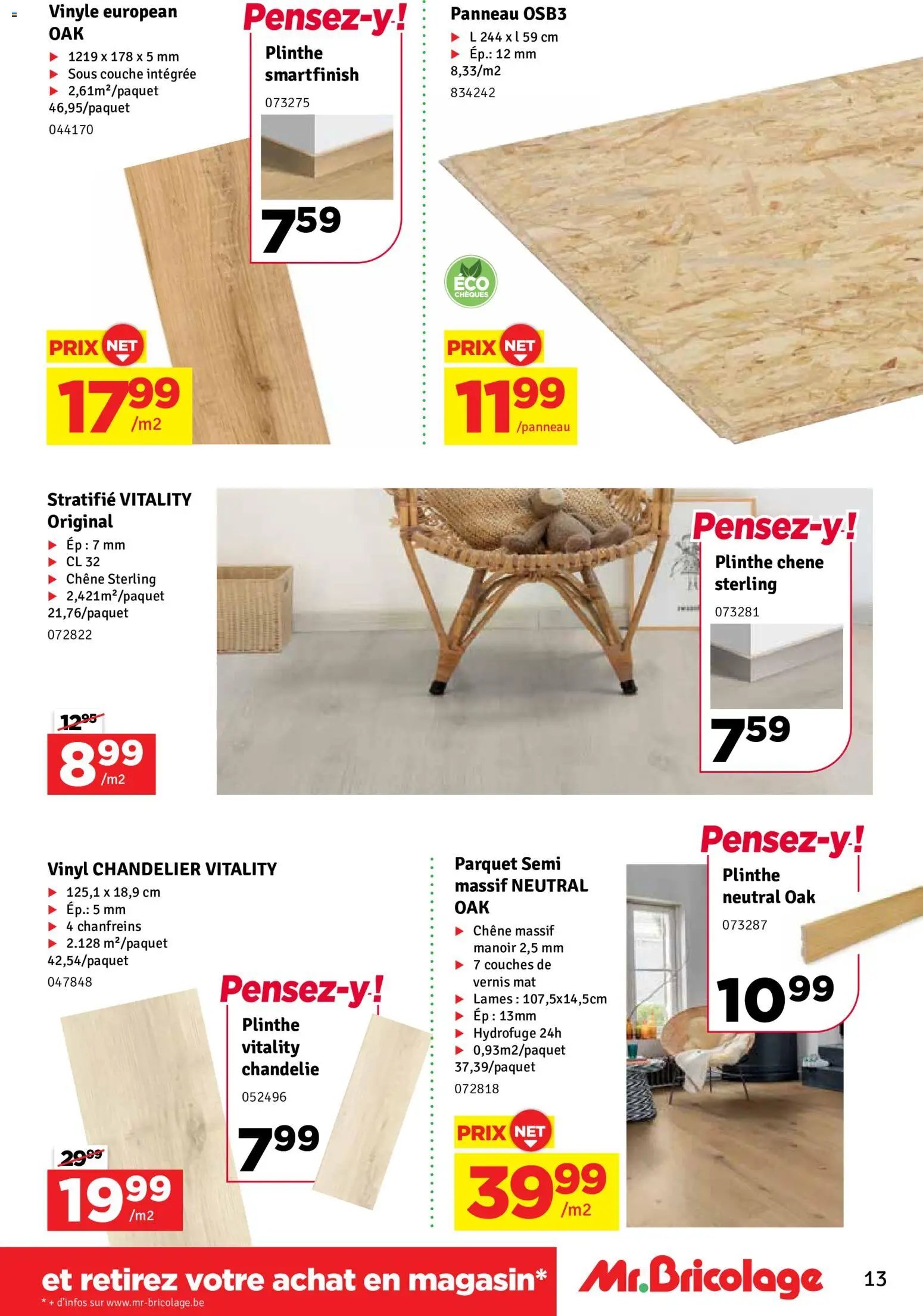 Mr Bricolage folder / publicité