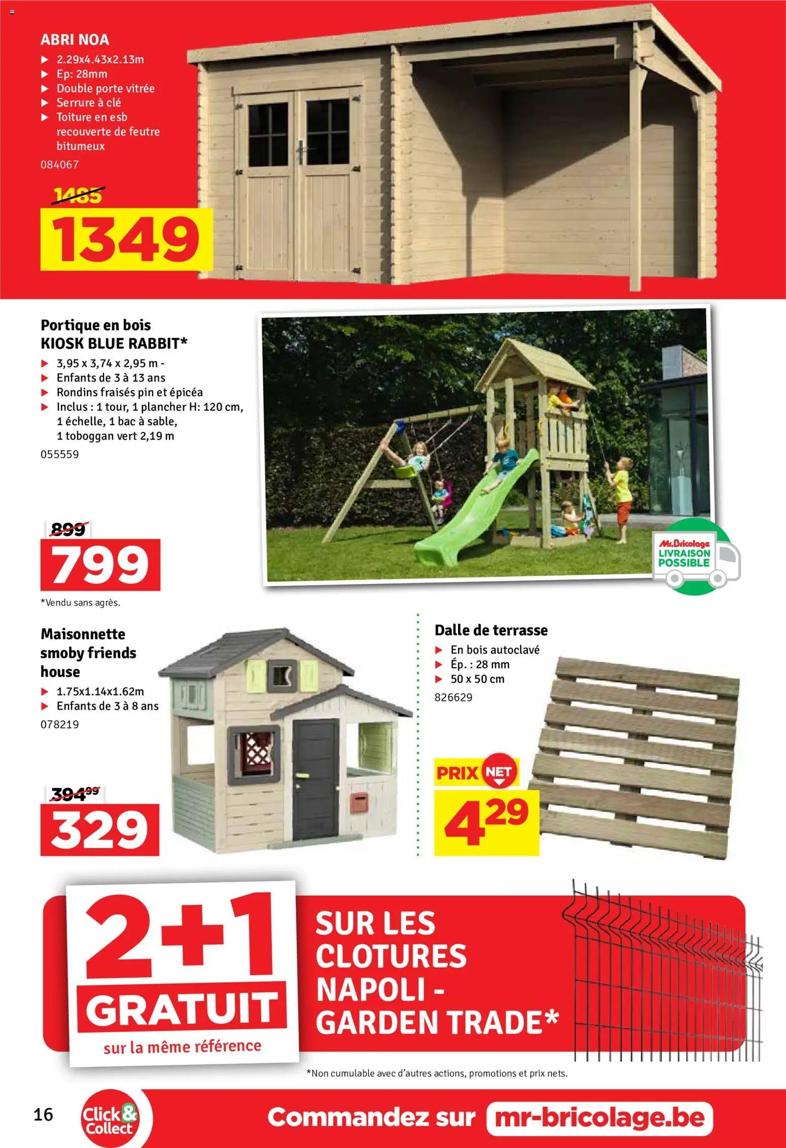 Mr Bricolage folder / publicité