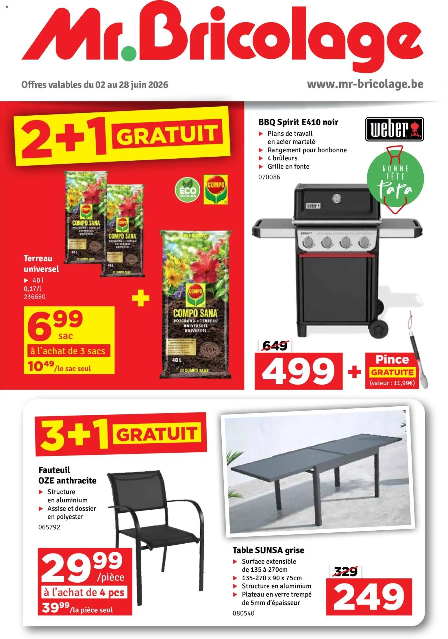 Mr Bricolage folder / publicité
