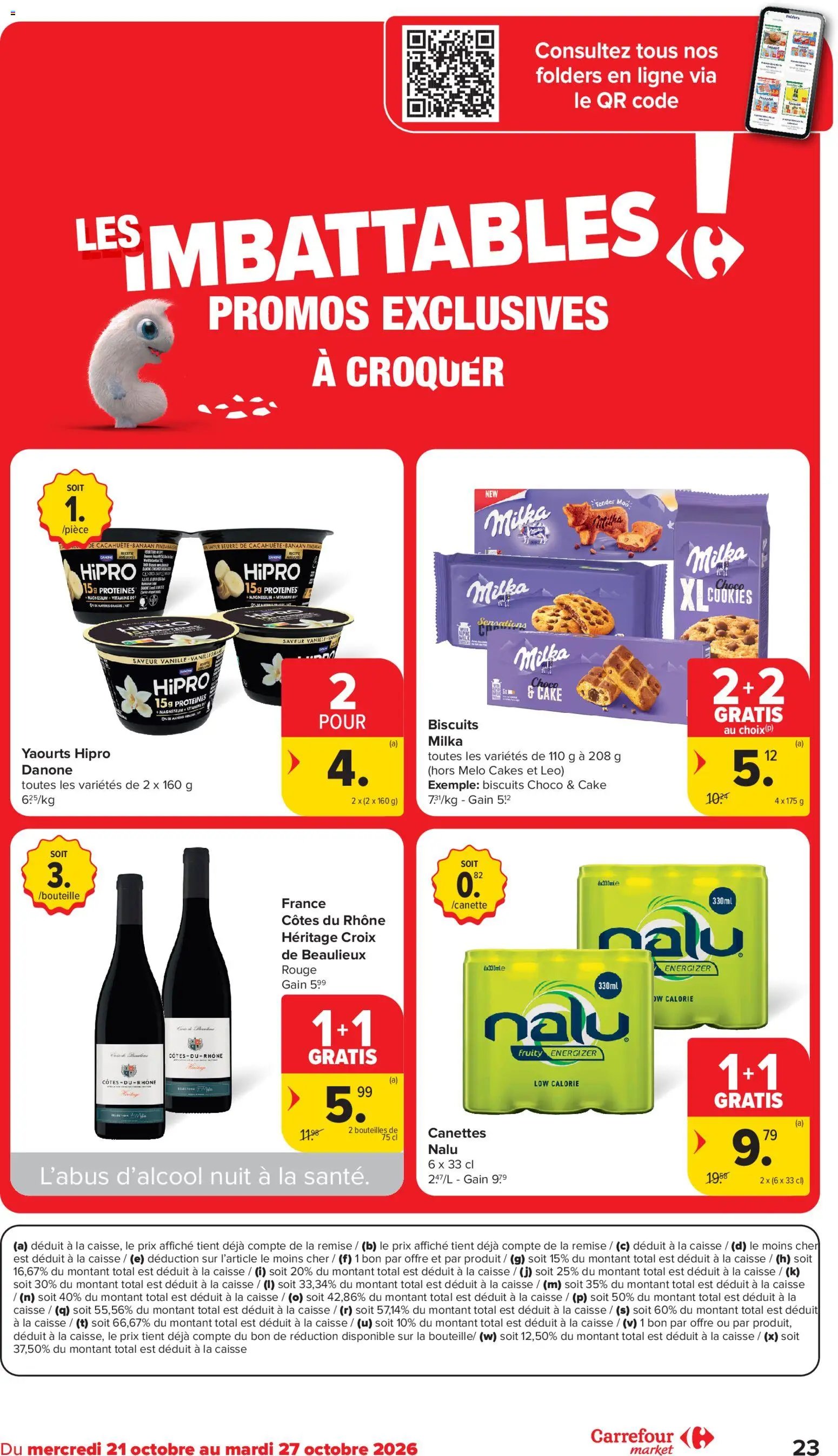 Carrefour market publicité