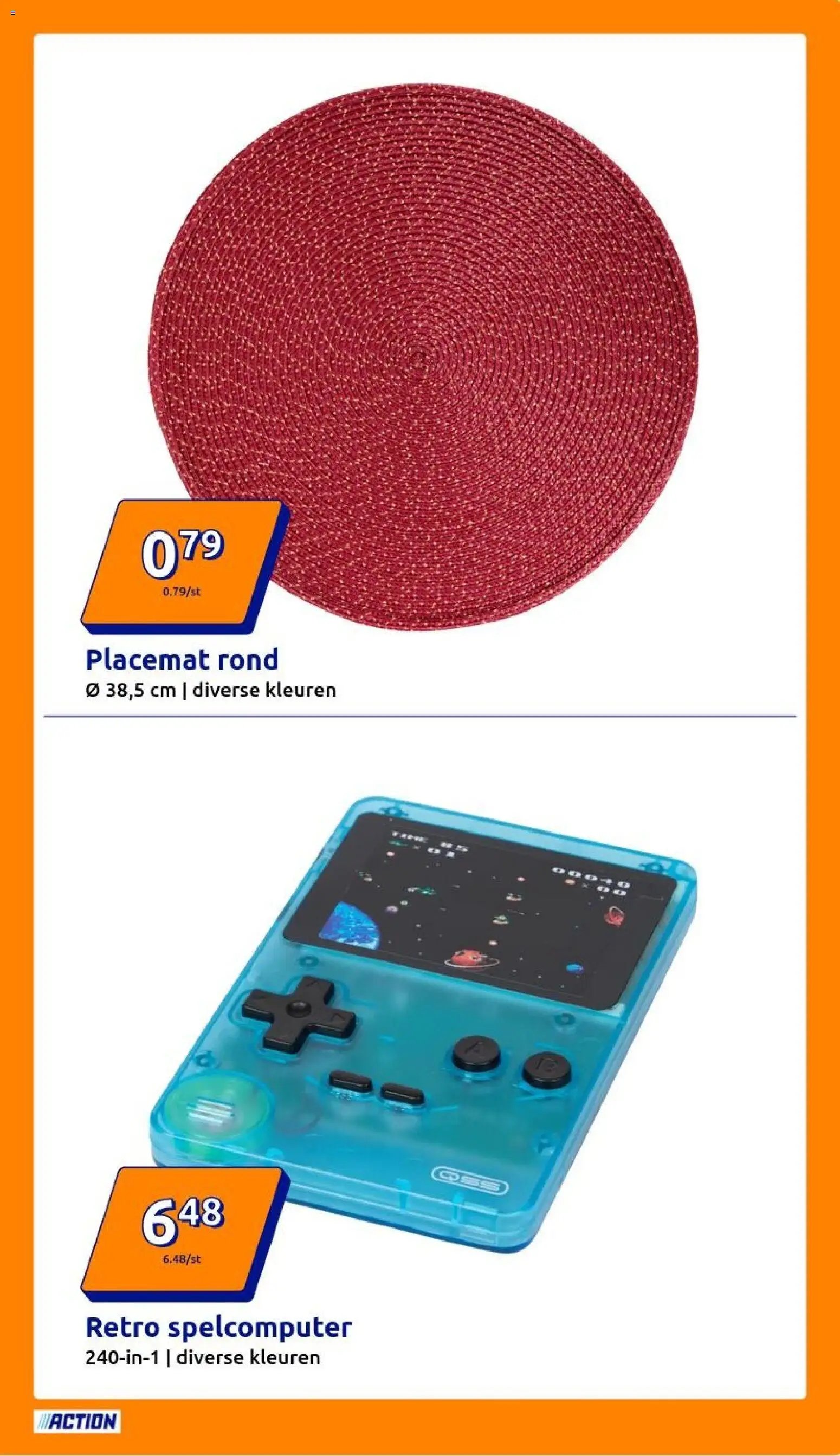 Action folder week 50