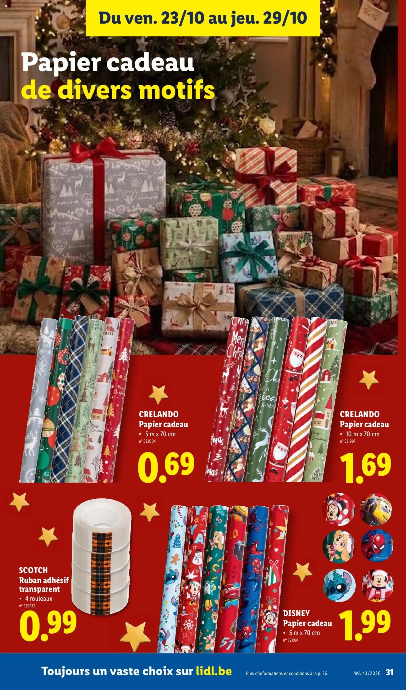 Lidl Folder semaine Folder week 43