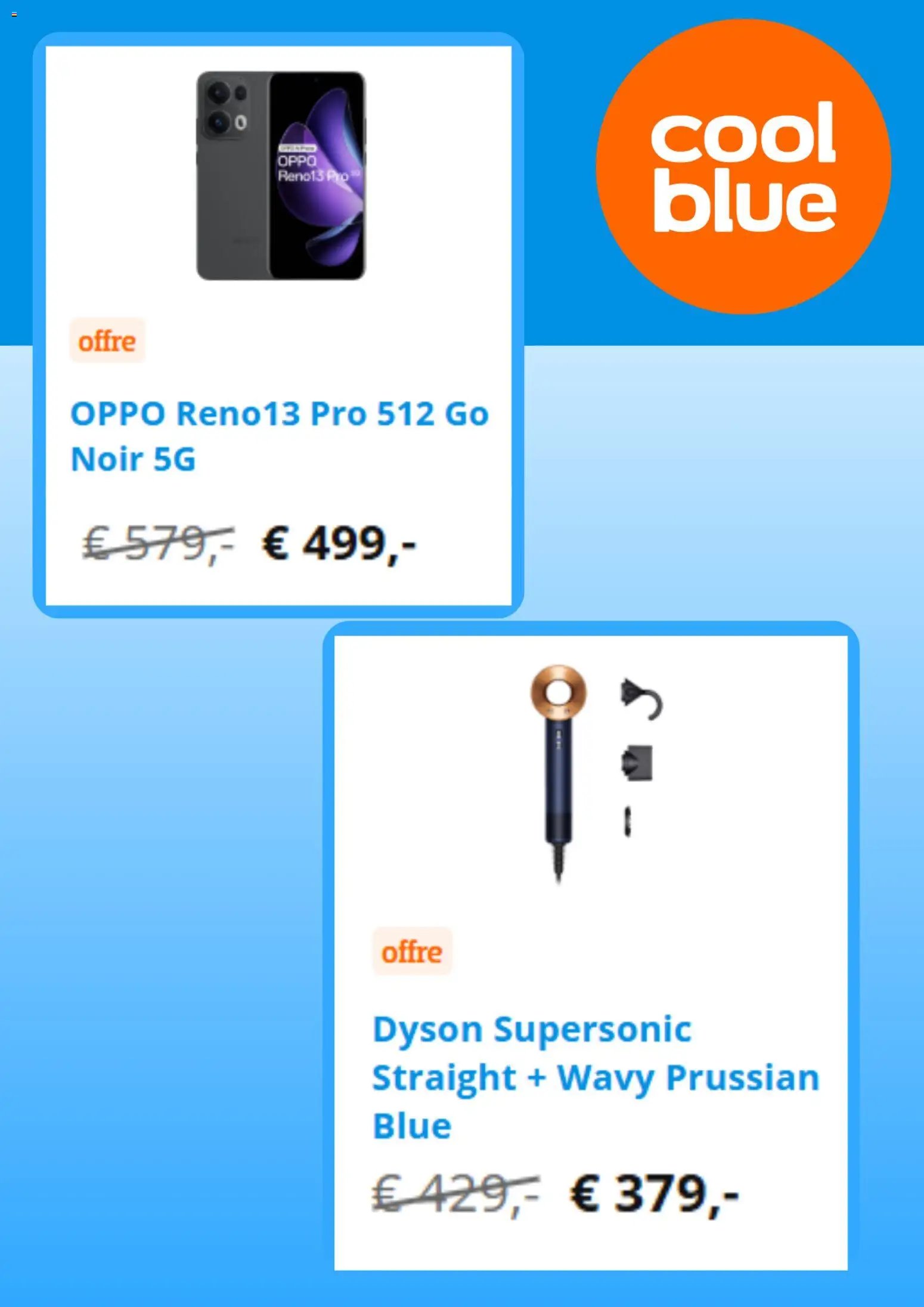 Coolblue folder / publicité