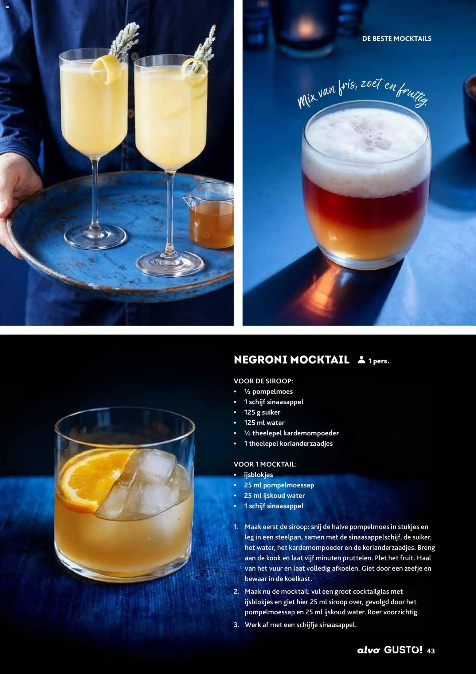 Alvo folder / publicité