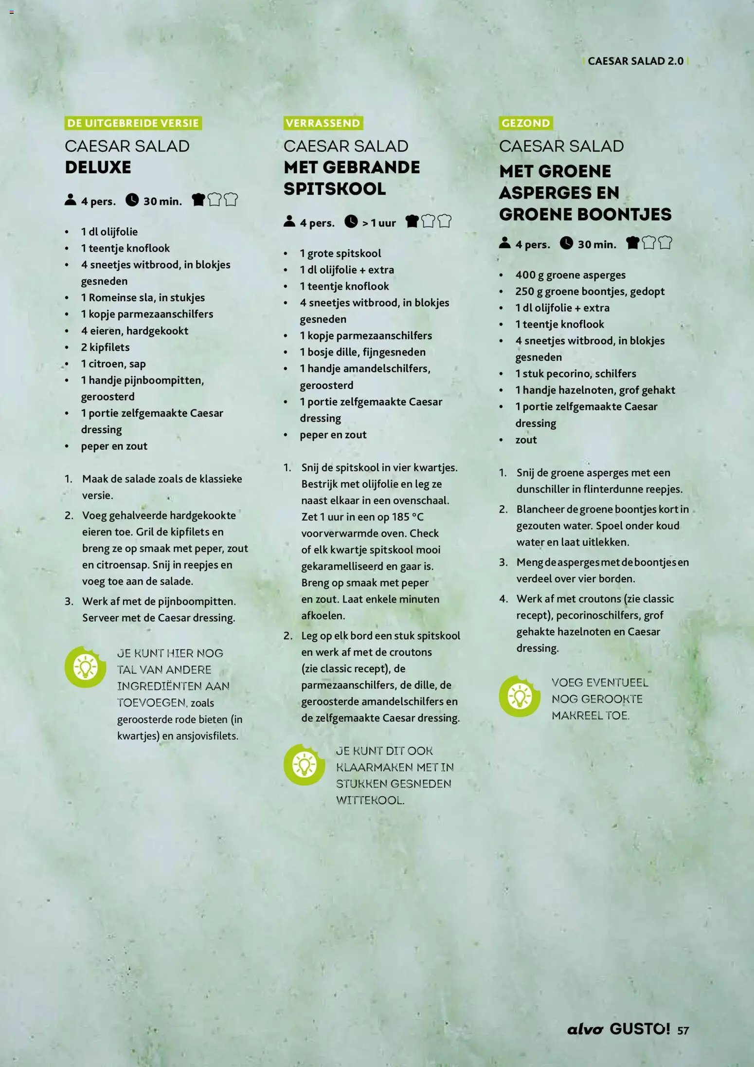 Alvo folder / publicité