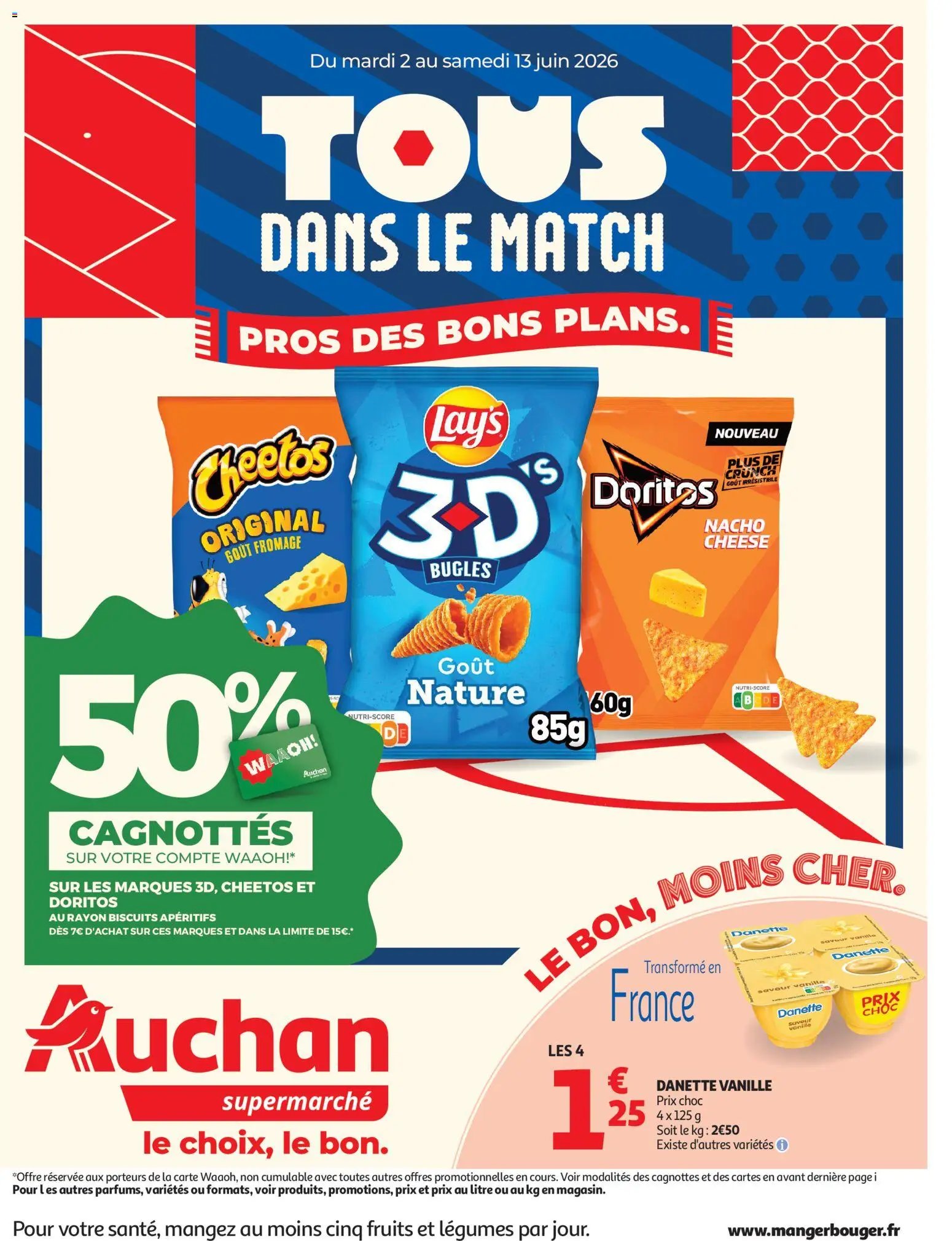 Auchan Produits laitiers supers