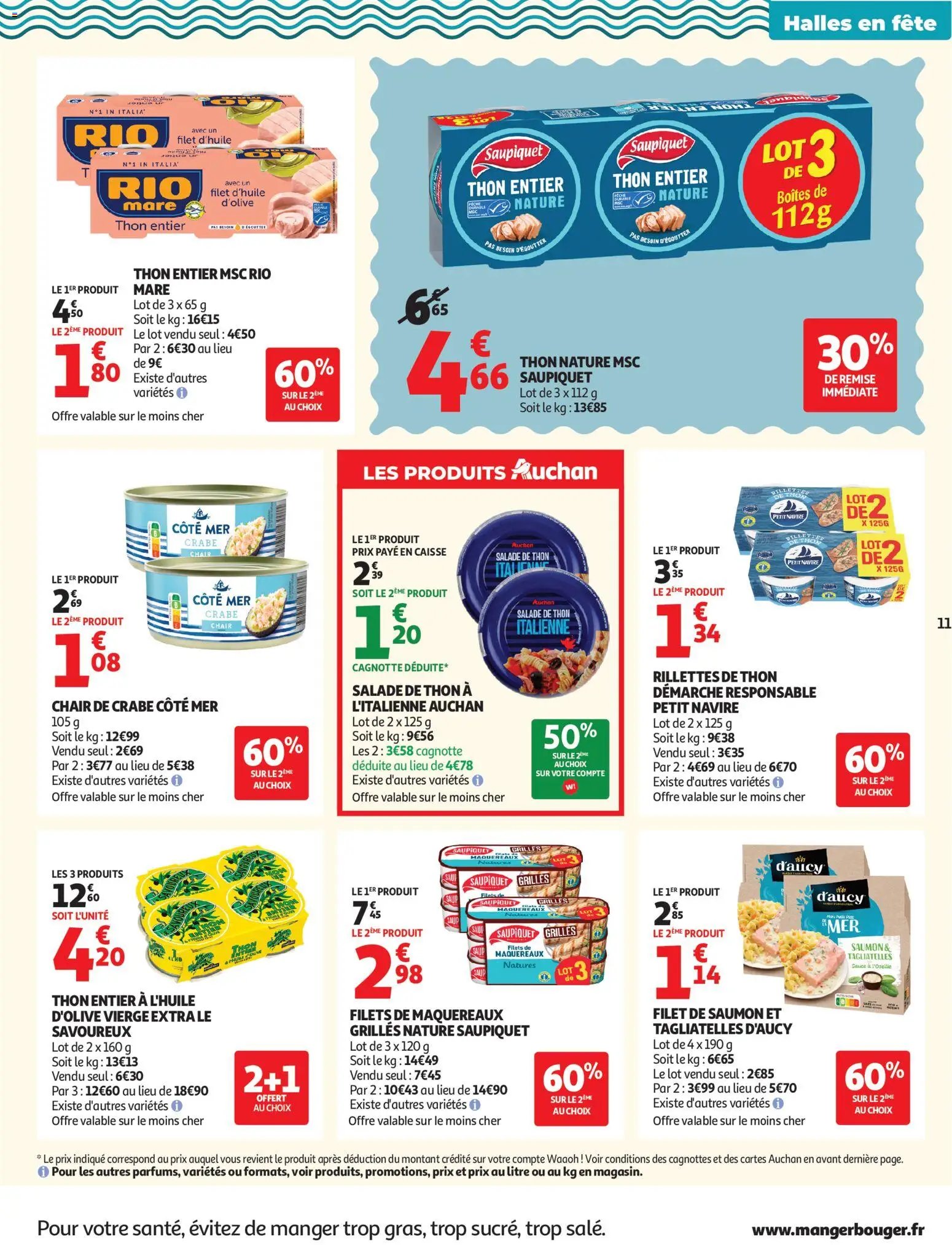Auchan Produits laitiers supers